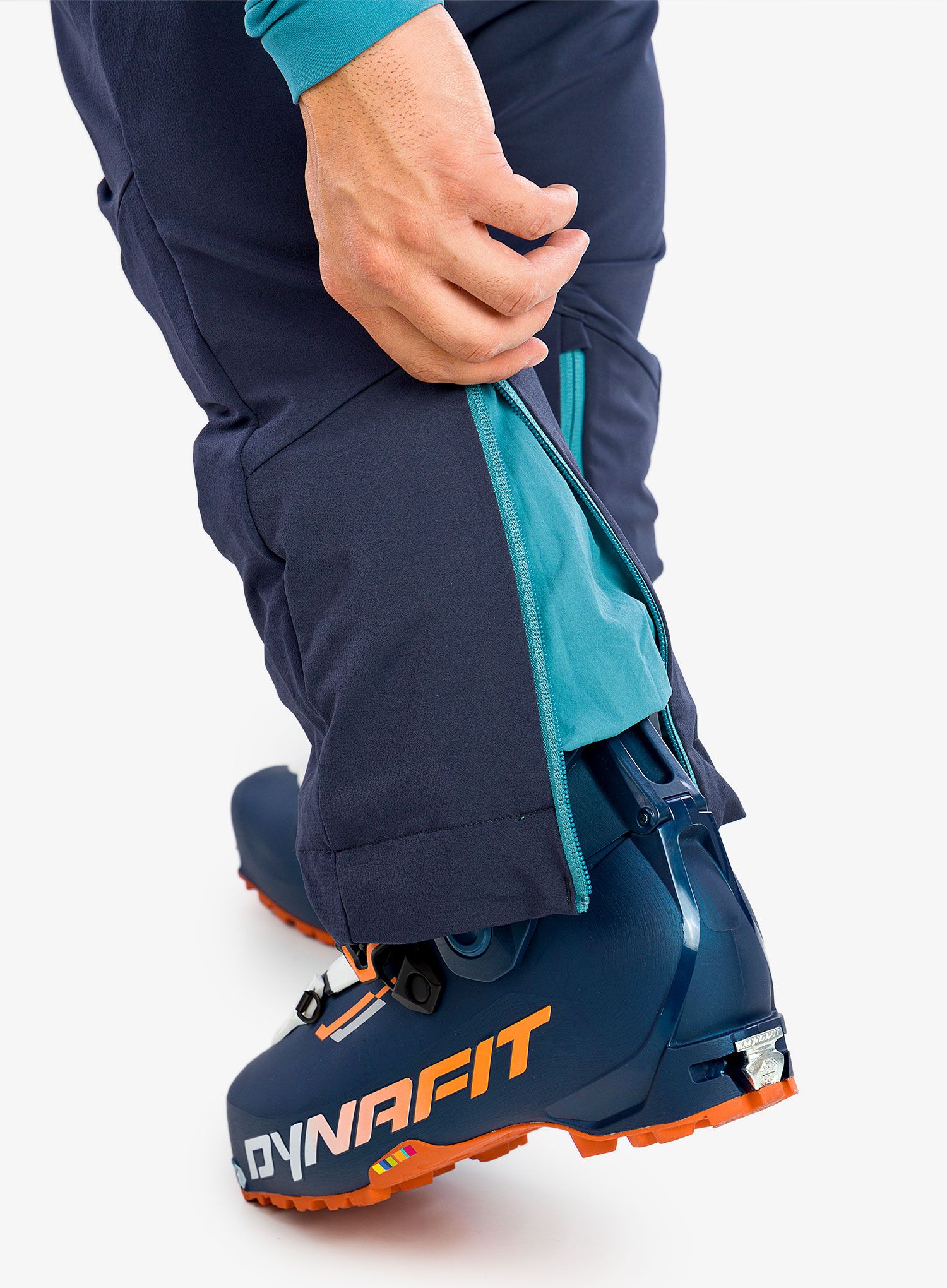 Hlače za turno skijanje Dynafit TLT Touring Dynastretch Pants - blueberry/storm blue