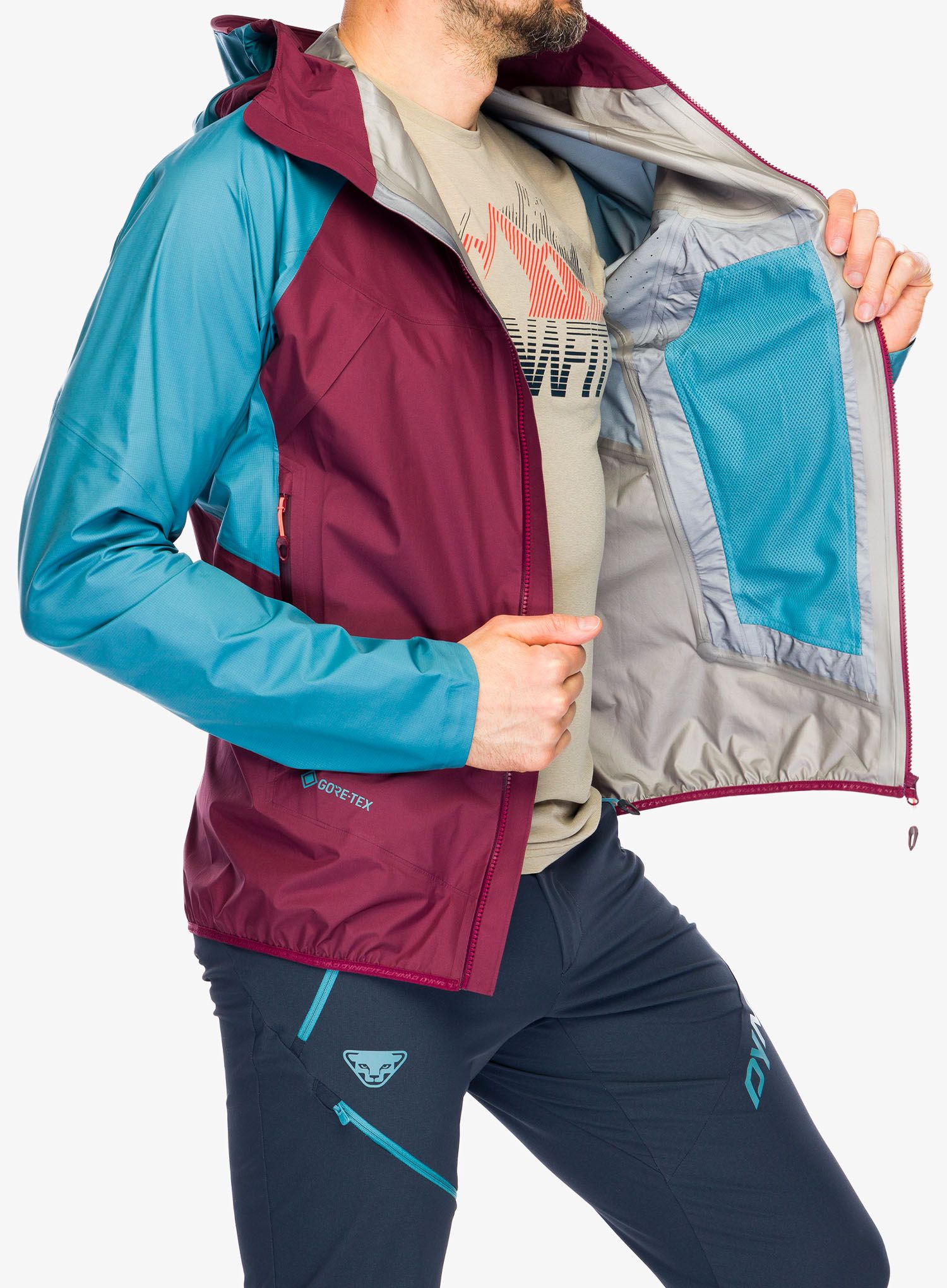 GORE TEX jakna Dynafit Transalper GTX Jacket - storm blue