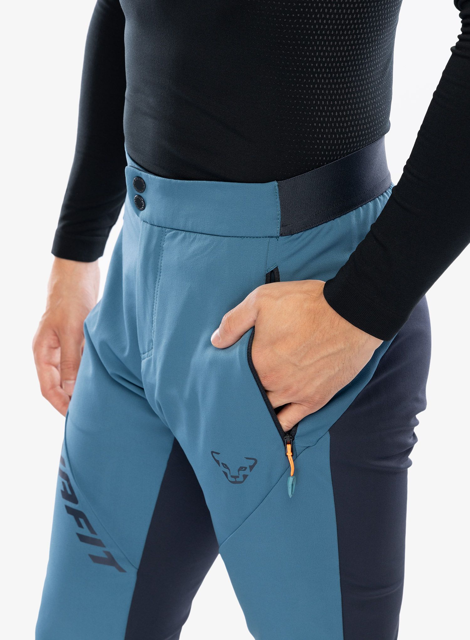 Trekking hlače Dynafit Transalper Pro Pant - mallard blue