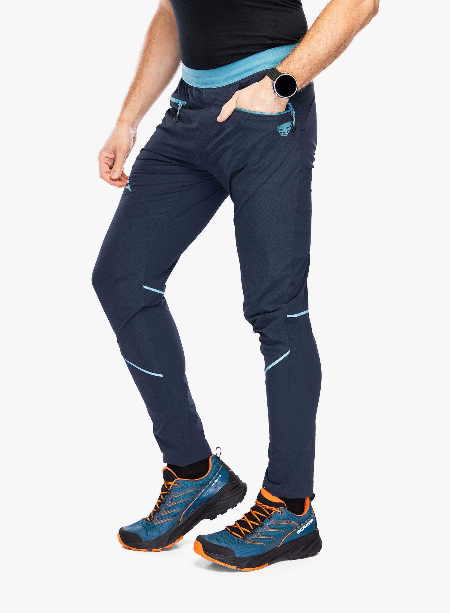 Trekking hlače Dynafit Traverse Dynastretch Pants - blueberry/storm blue