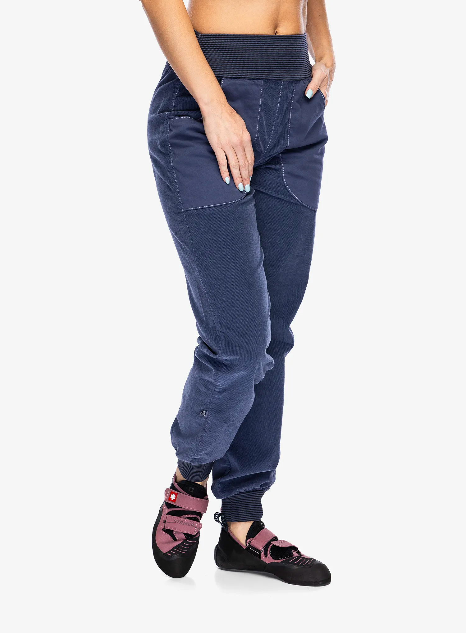 Ženske penjačke hlače E9 Iuppi - plumbago