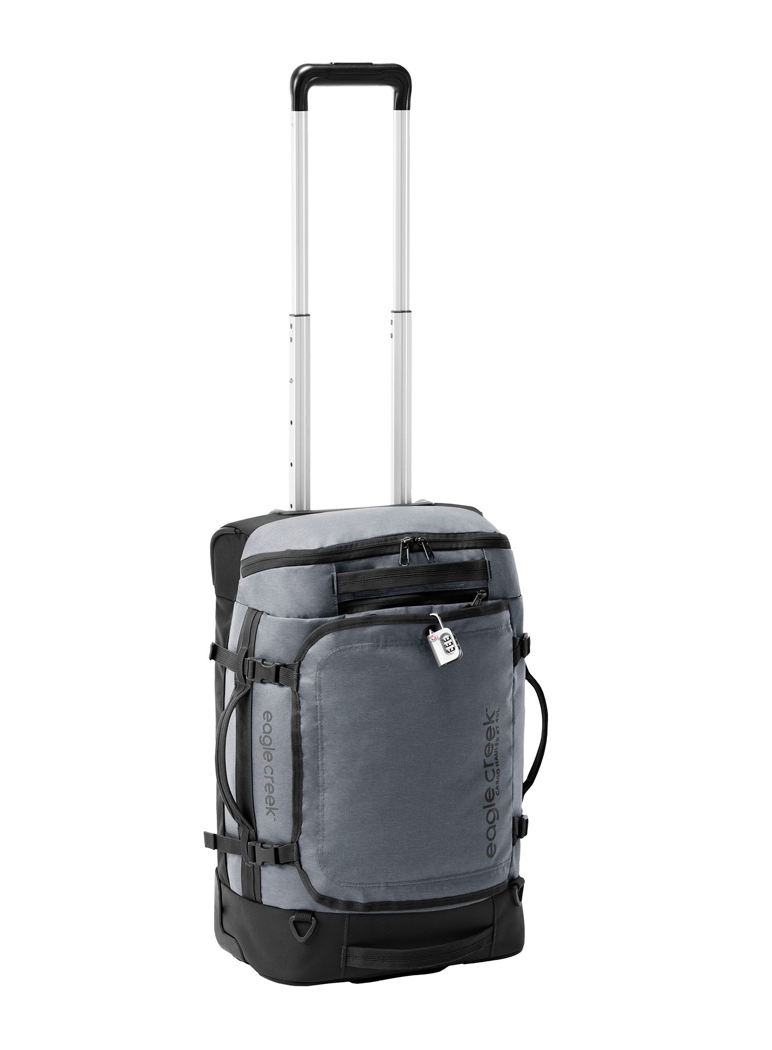 Putna torba Eagle Creek Cargo Hauler Xt Wheeled Duffel Int Carry On - charcoal