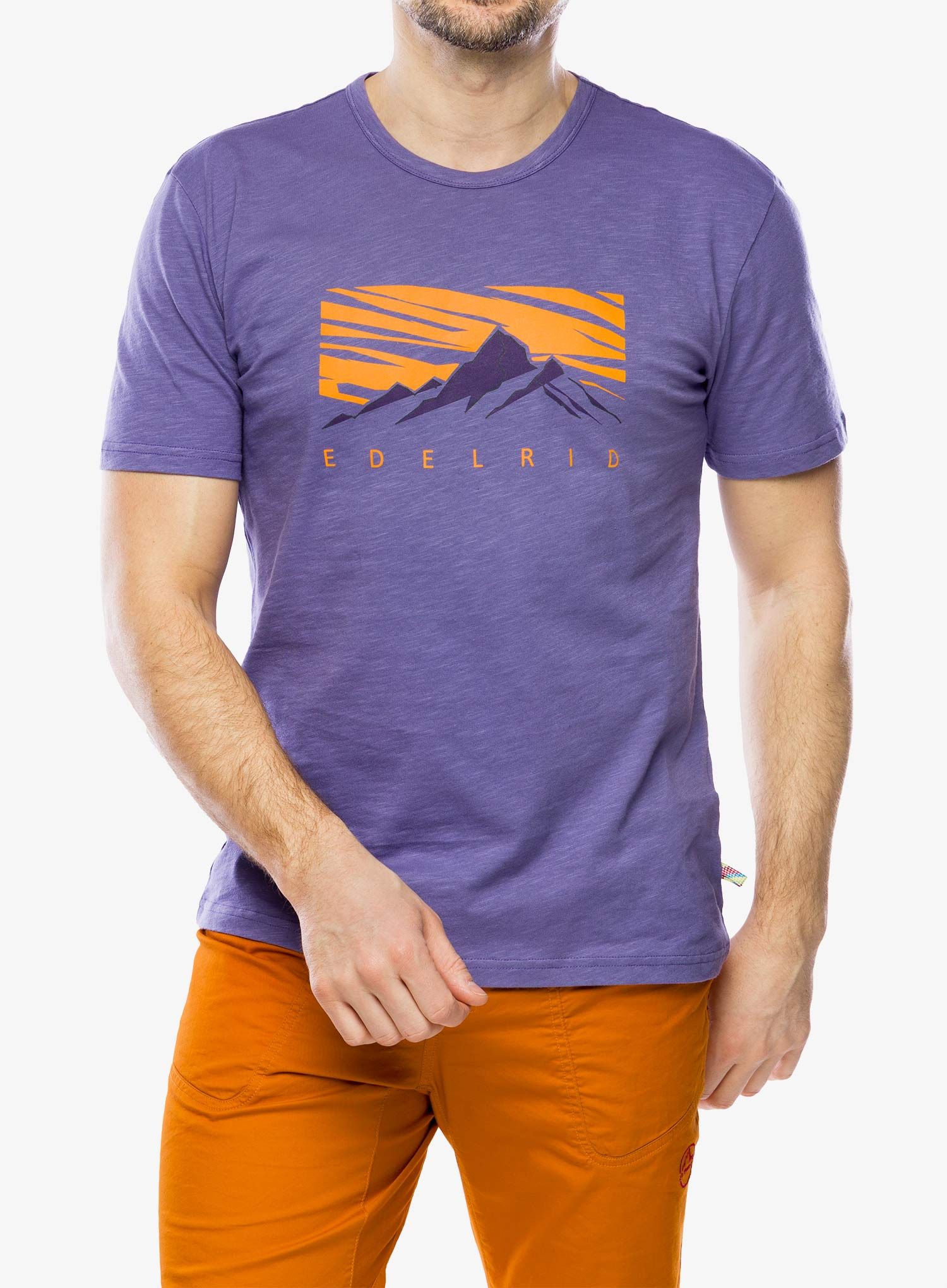 Pamučna majica Edelrid Me Highball T-Shirt IV - lilac