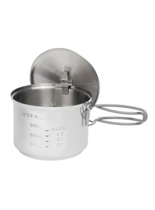 Set za kuhanje Esbit Cookset with Alcohol Burner 1500 ml - steel