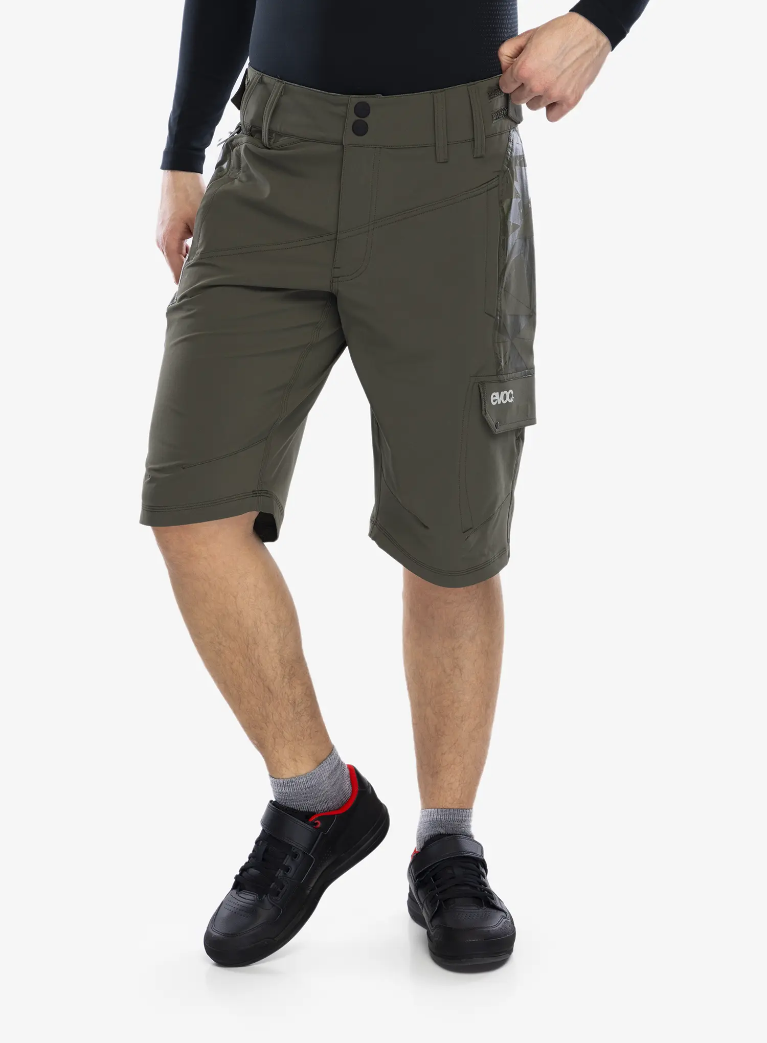 Biciklističke kratke hlače Evoc Bike Shorts - dark olive