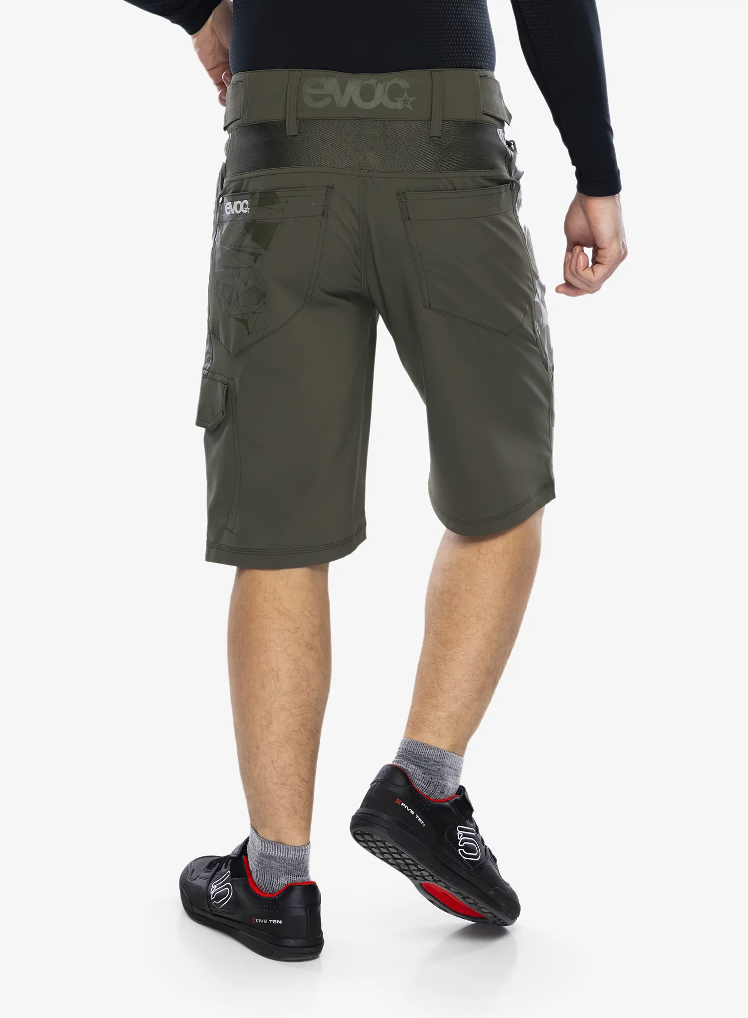 Biciklističke kratke hlače Evoc Bike Shorts - dark olive