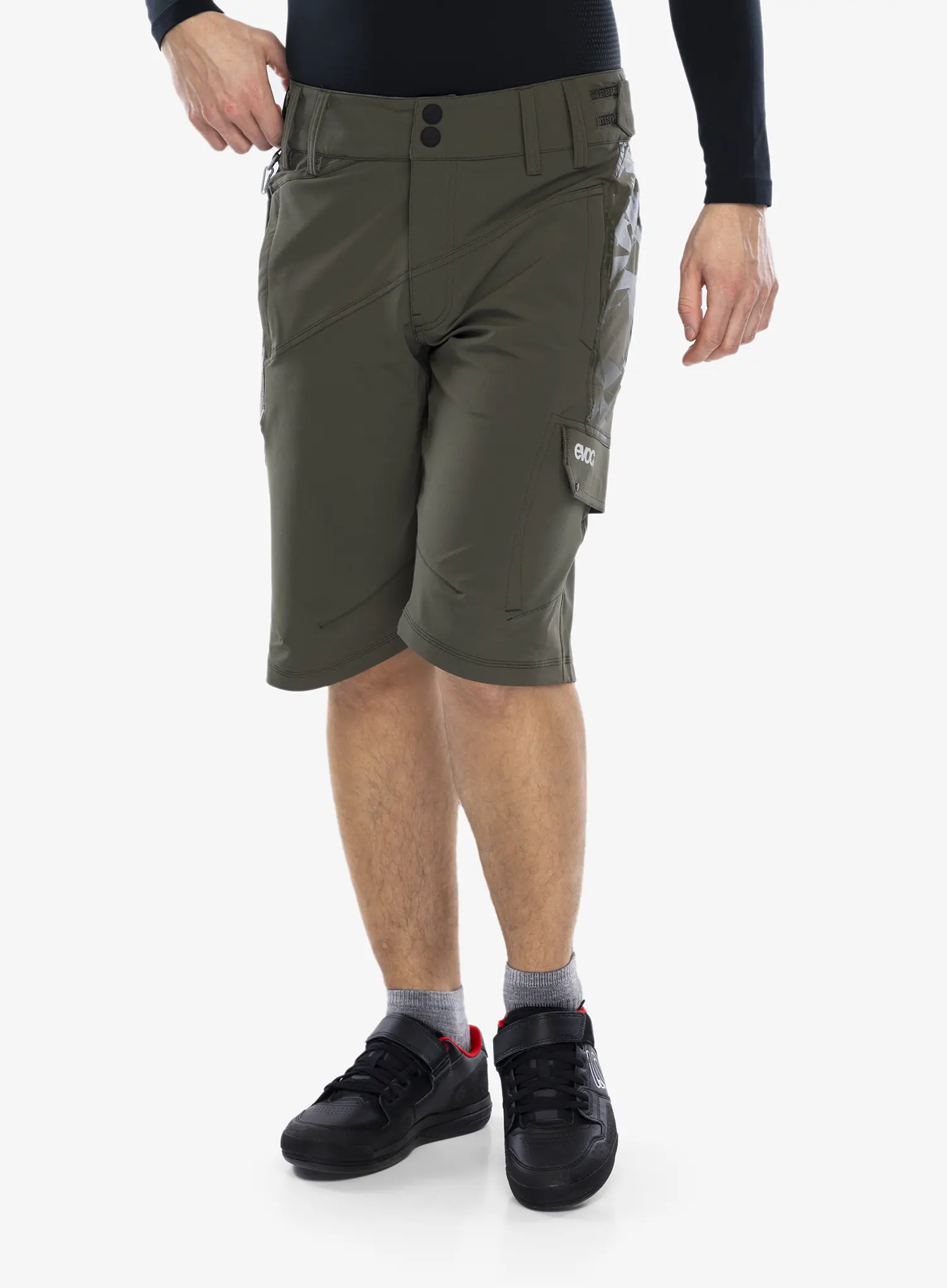 Biciklističke kratke hlače Evoc Bike Shorts - dark olive