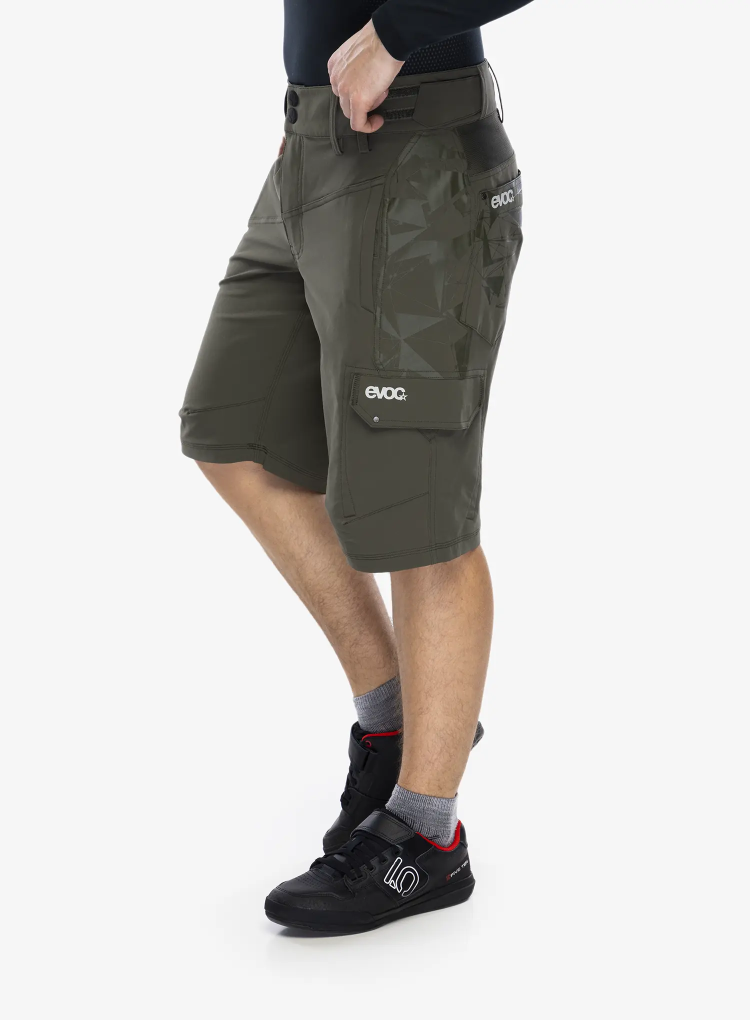 Biciklističke kratke hlače Evoc Bike Shorts - dark olive