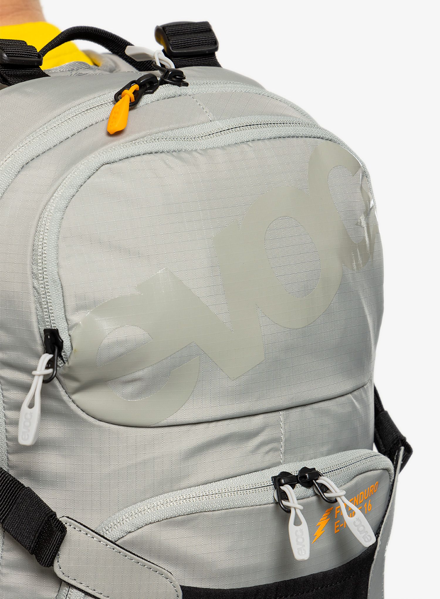 Biciklistički ruksak Evoc FR Enduro E-Ride 16 - stone/bright orange