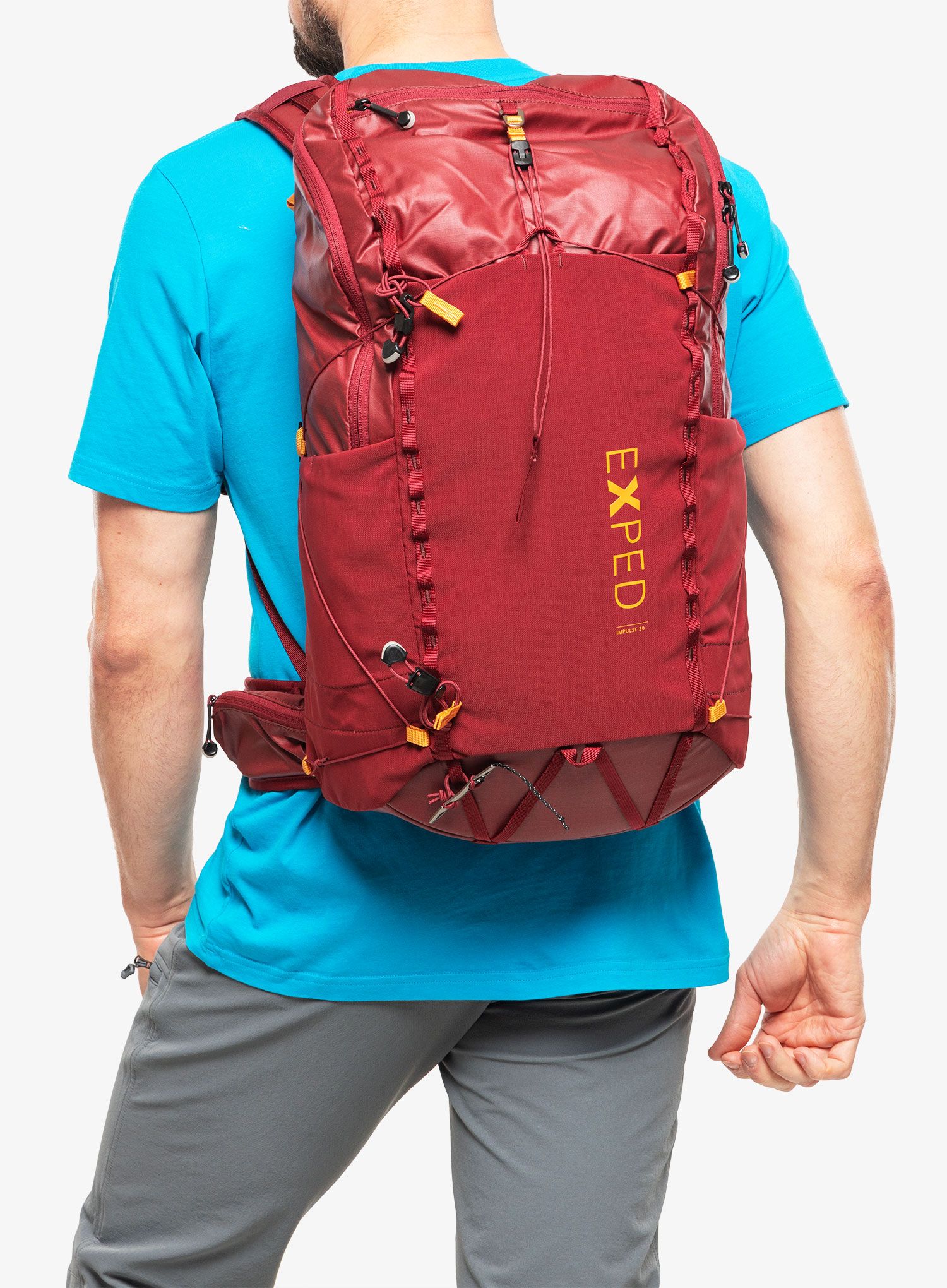 Planinarski ruksak Exped Impulse 30 - burgundy