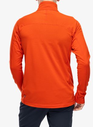 Dukserica na otkopčavanje Fjallraven Abisko Lite Fleece Jacket - flame orange