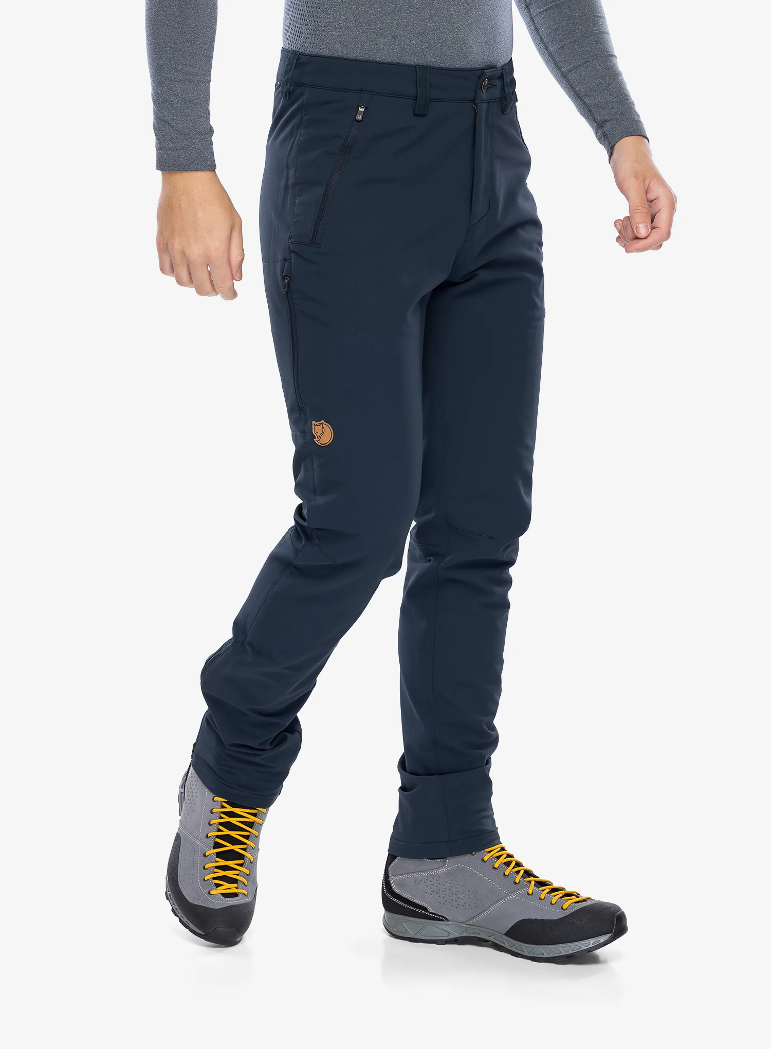 Trekking hlače Fjallraven Abisko Winter Stretch Trousers - dark navy