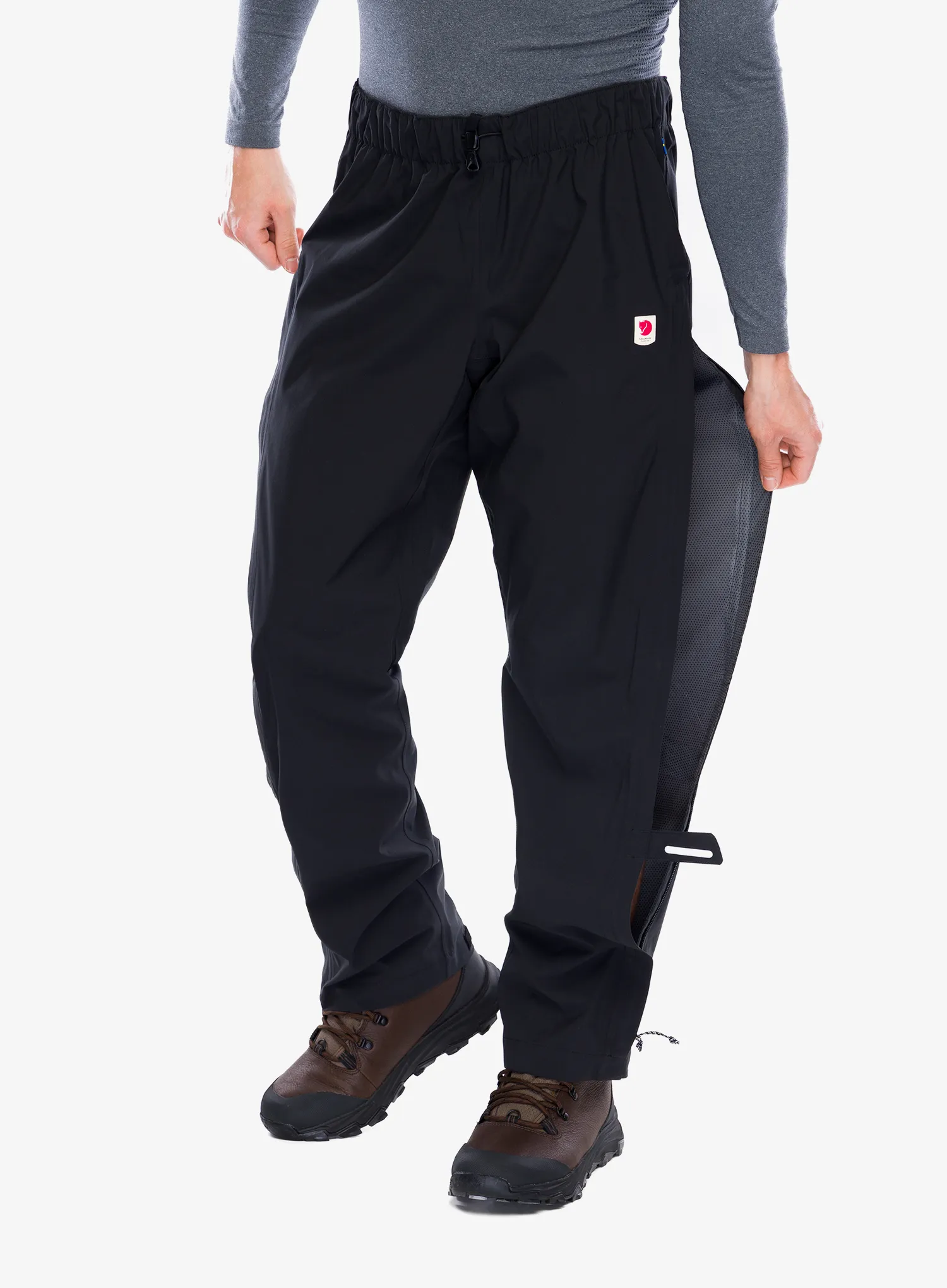 Kišne hlače Fjallraven HC Hydratic Trail Trousers  - black