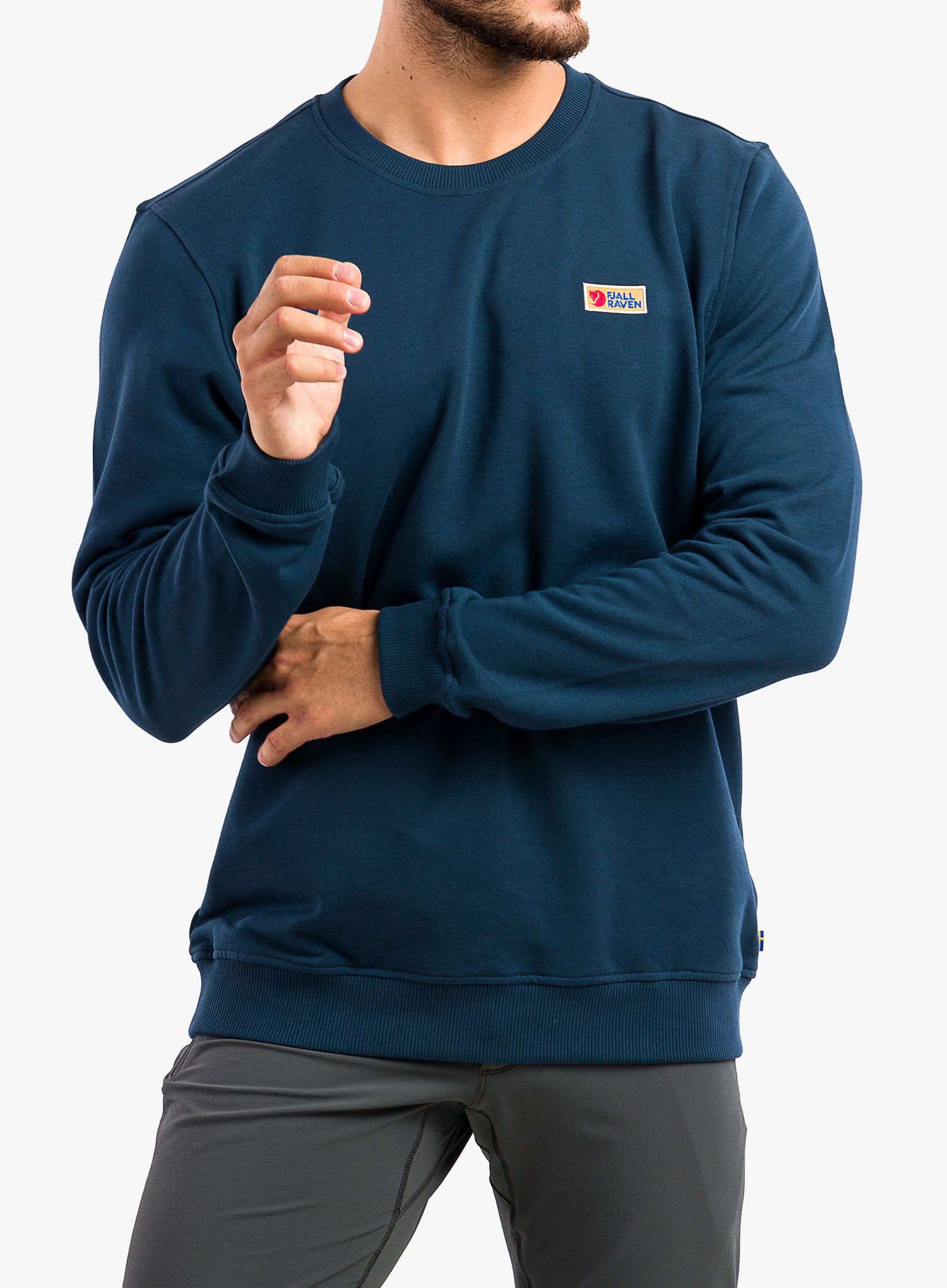 Dukserica Fjallraven Vardag Sweater - storm/storm