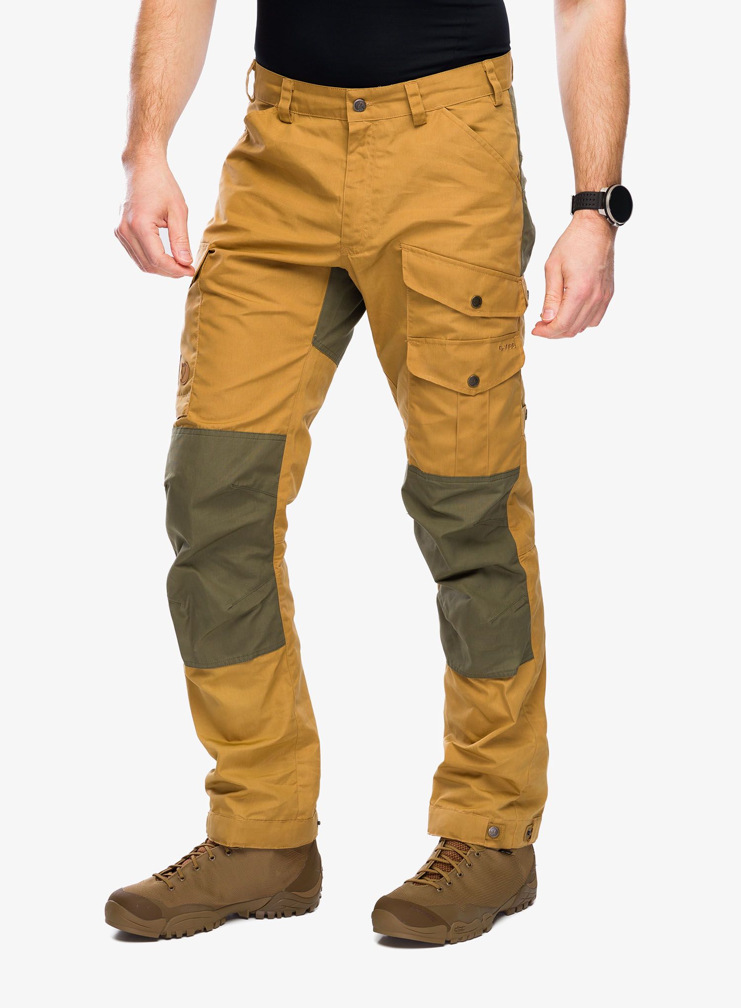 Trekking hlače Fjallraven Vidda Pro Trousers - buckwheat brown/laurel green
