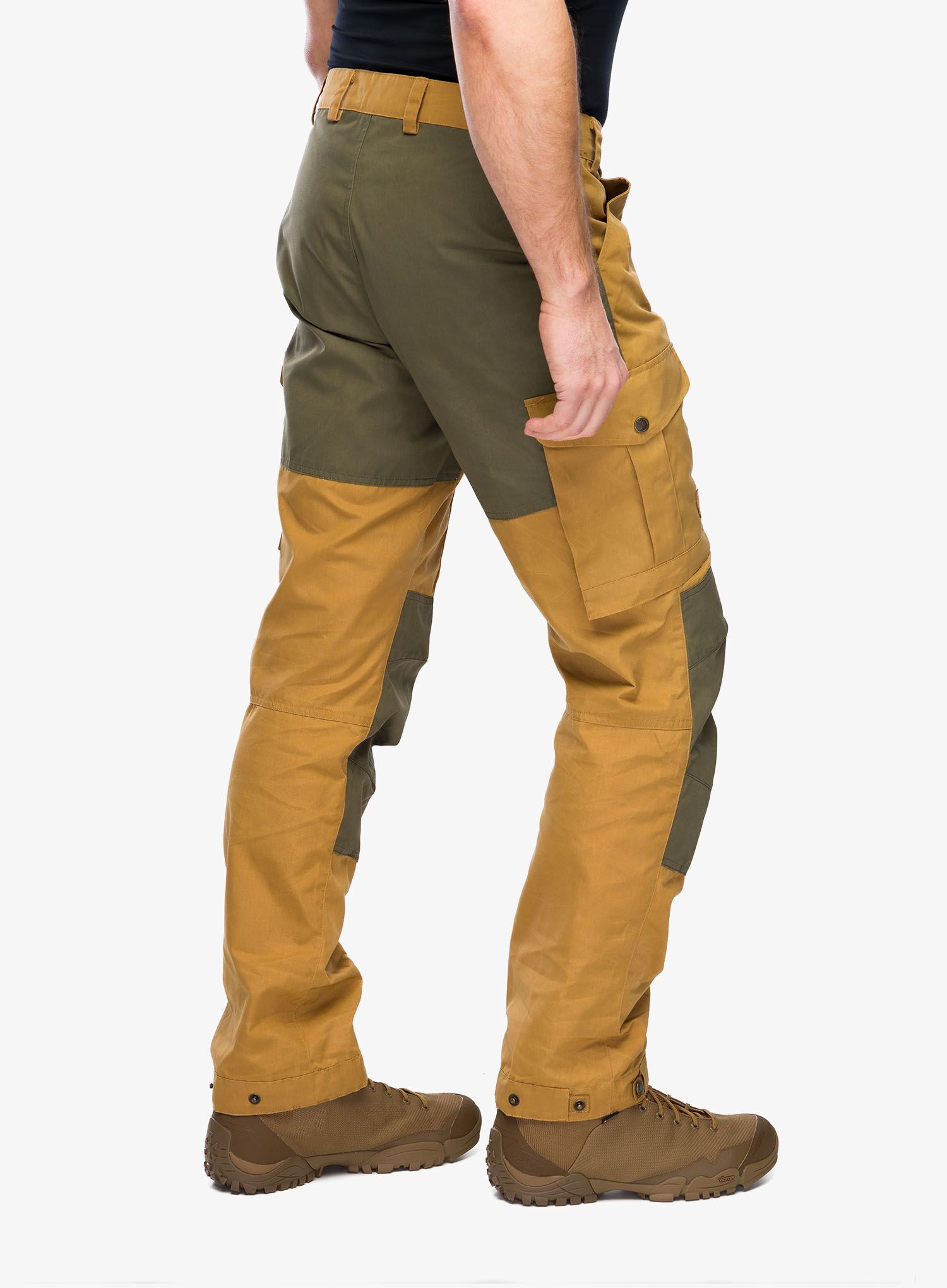 Trekking hlače Fjallraven Vidda Pro Trousers - buckwheat brown/laurel green