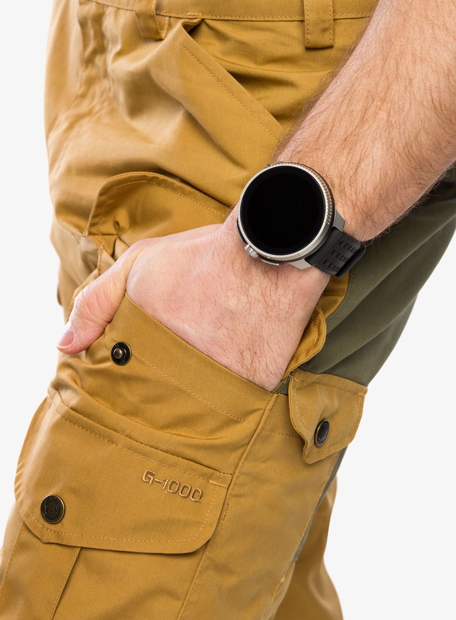 Trekking hlače Fjallraven Vidda Pro Trousers - buckwheat brown/laurel green