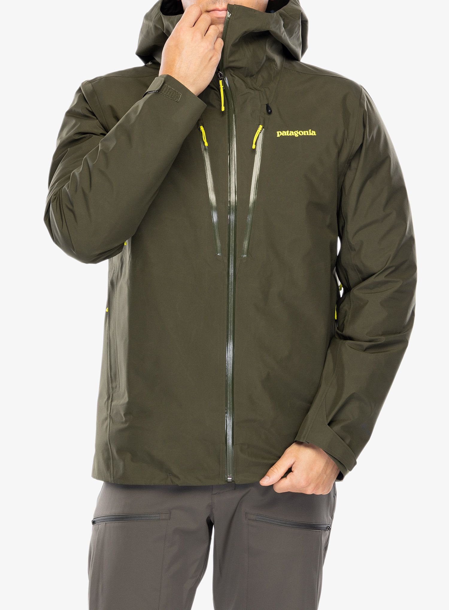 GORE TEX jakna Patagonia Triolet Jacket - pine needle green