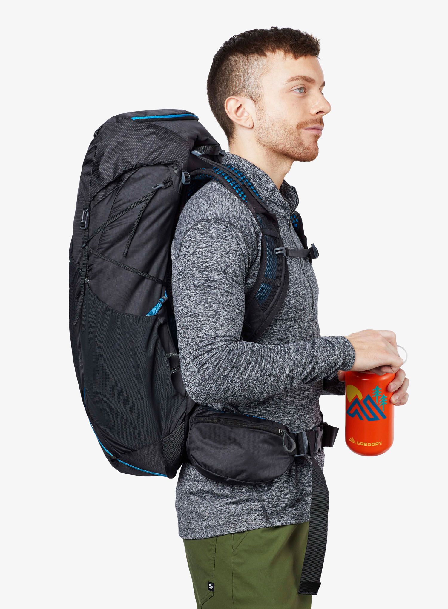 Trekking ruksak Gregory Focal 38 RC - ozone black