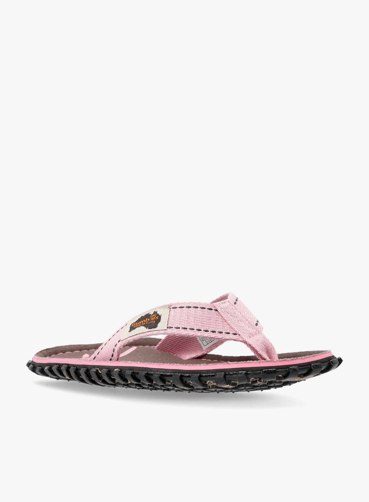 Japanke Gumbies Islander Canvas Flip-Flops - grey turtle