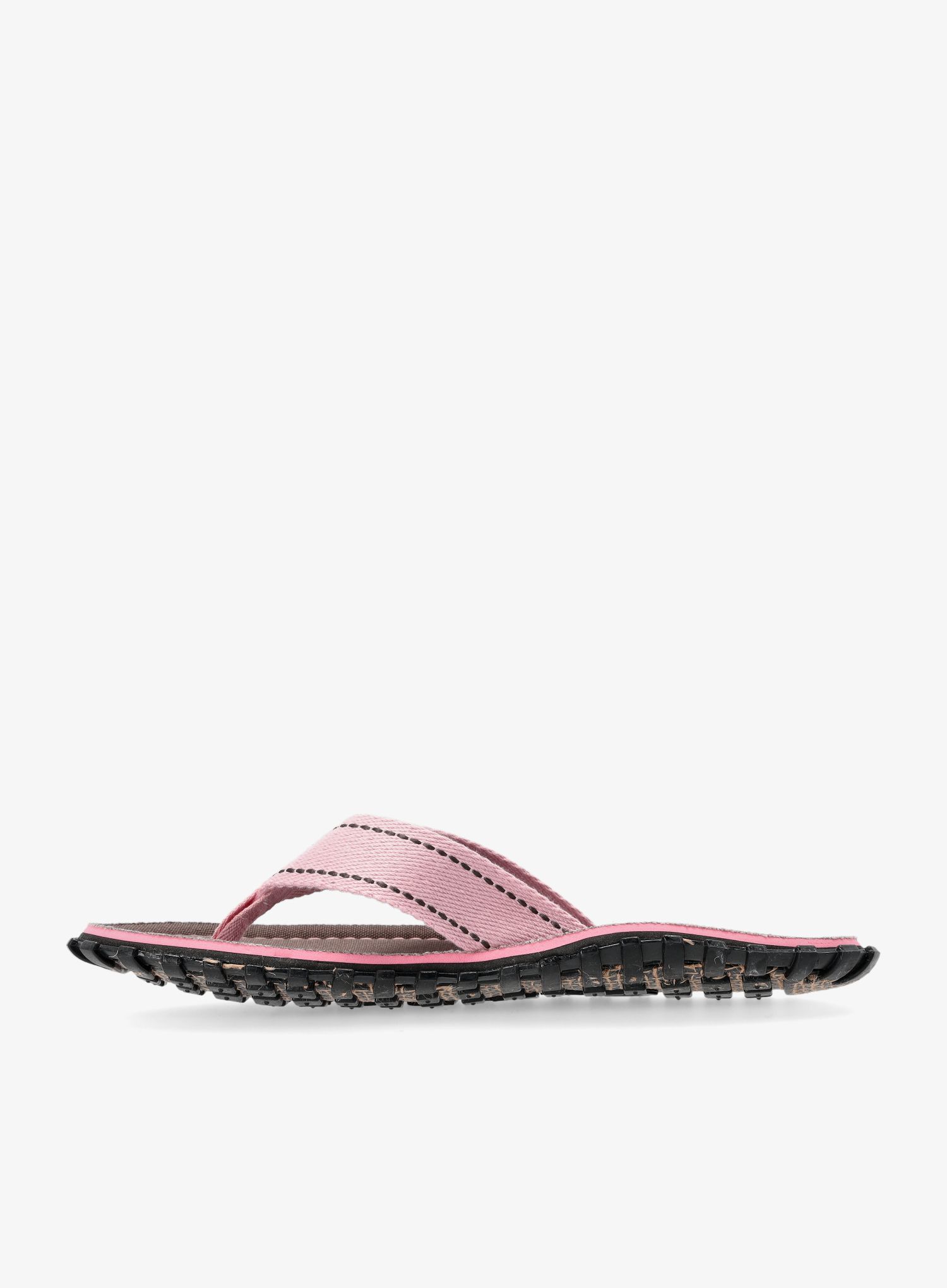 Japanke Gumbies Islander Canvas Flip-Flops - grey turtle
