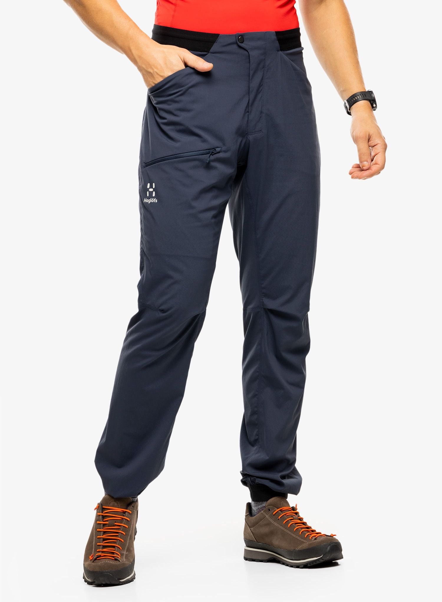 Softshell hlače Haglofs L.I.M Fuse Pant - tarn blue