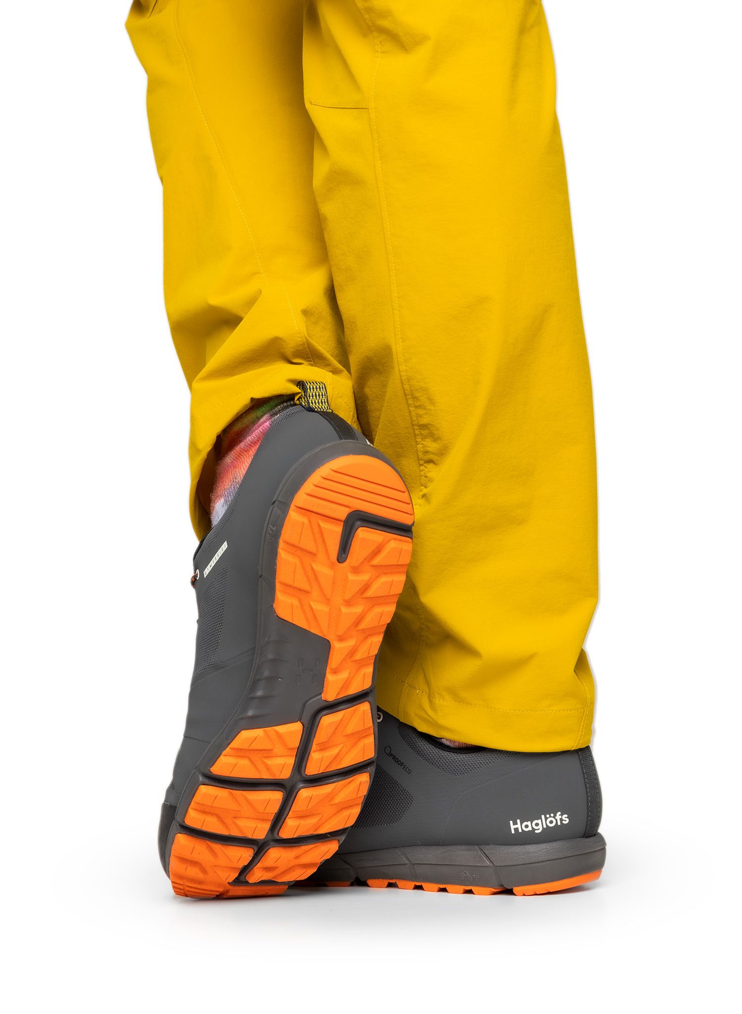 Muške planinarske cipele Haglofs L.I.M Low Proof Eco - magnetite/flame orange