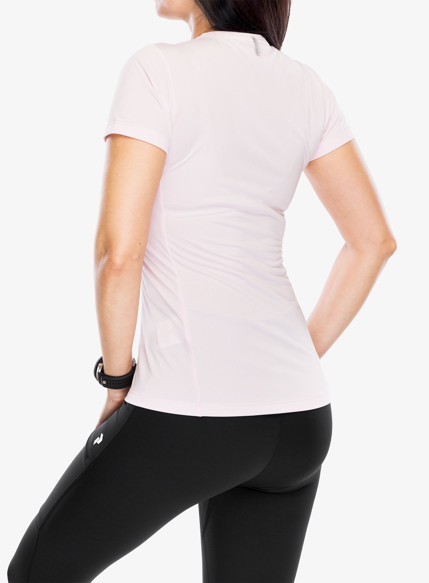 Ženska brzosušeća majica Haglofs L.I.M Tech Tee - fresh pink