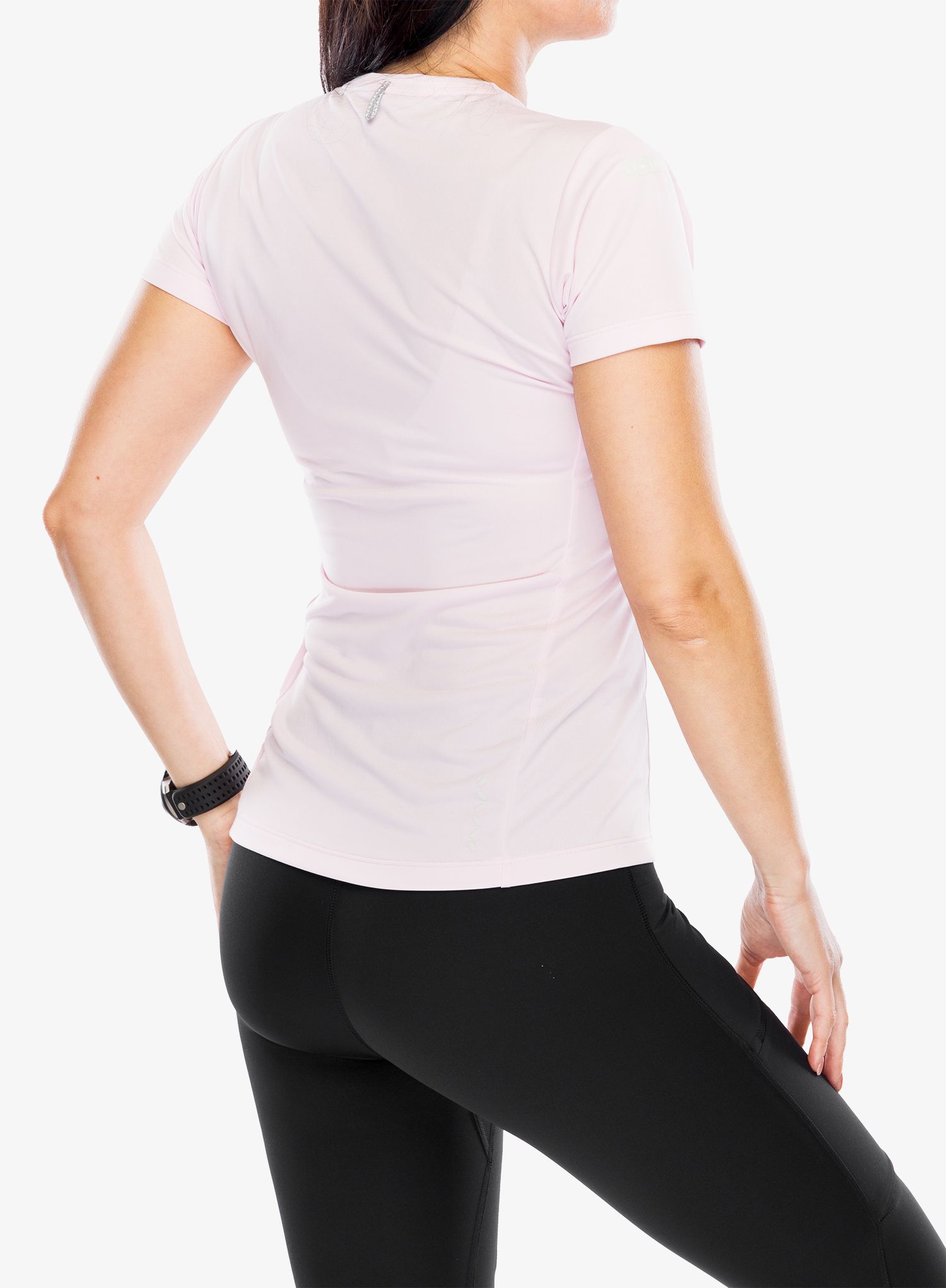 Ženska brzosušeća majica Haglofs L.I.M Tech Tee - fresh pink