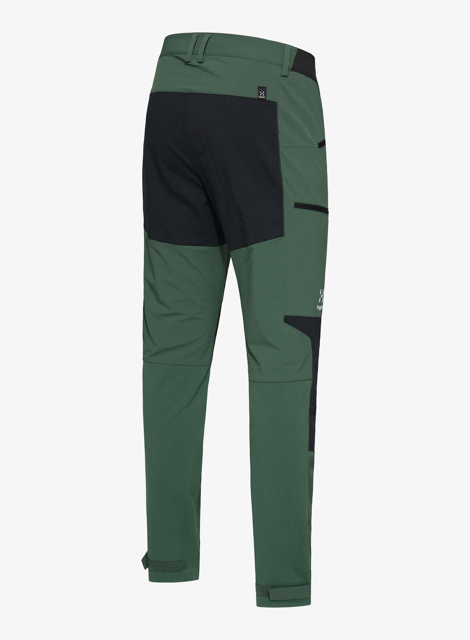 Muške trekking hlače Haglofs Mid Slim Pant - fjell green/true black