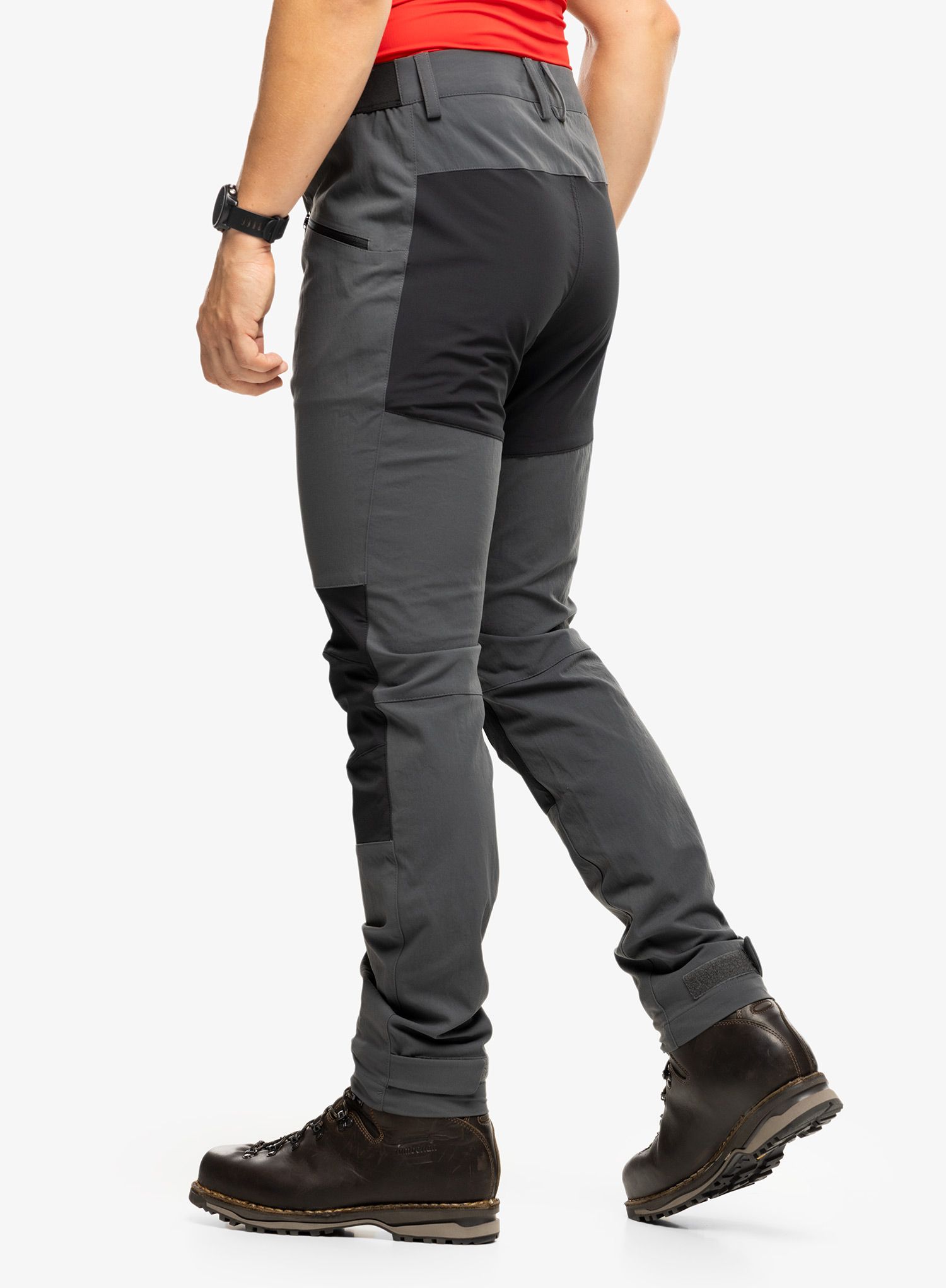 Trekking hlače Haglofs Mid Slim Pant - magnetite/true black