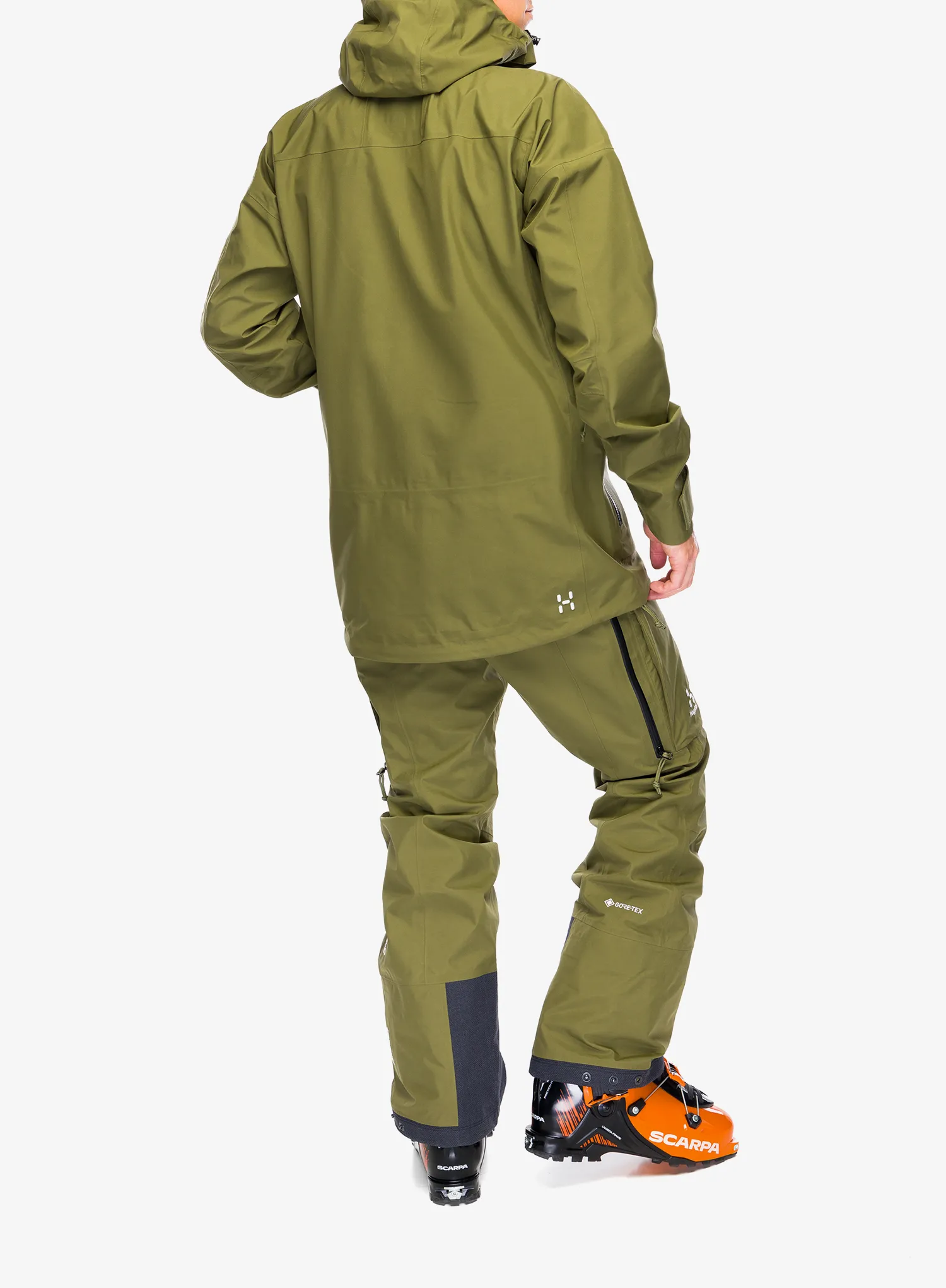 Kišna jakna Haglofs Vassi GTX Jacket - olive green/thyme green