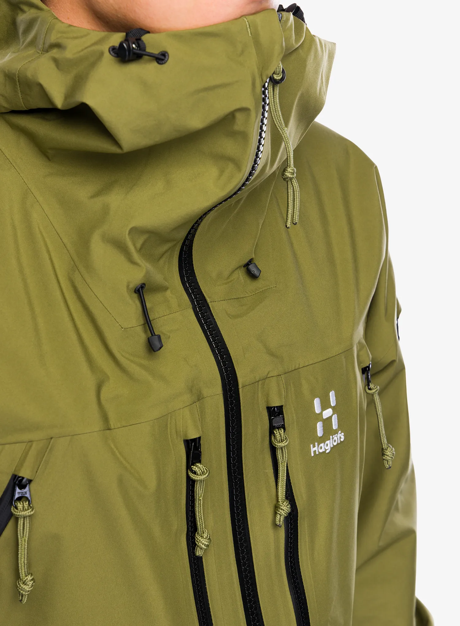 Kišna jakna Haglofs Vassi GTX Jacket - olive green/thyme green