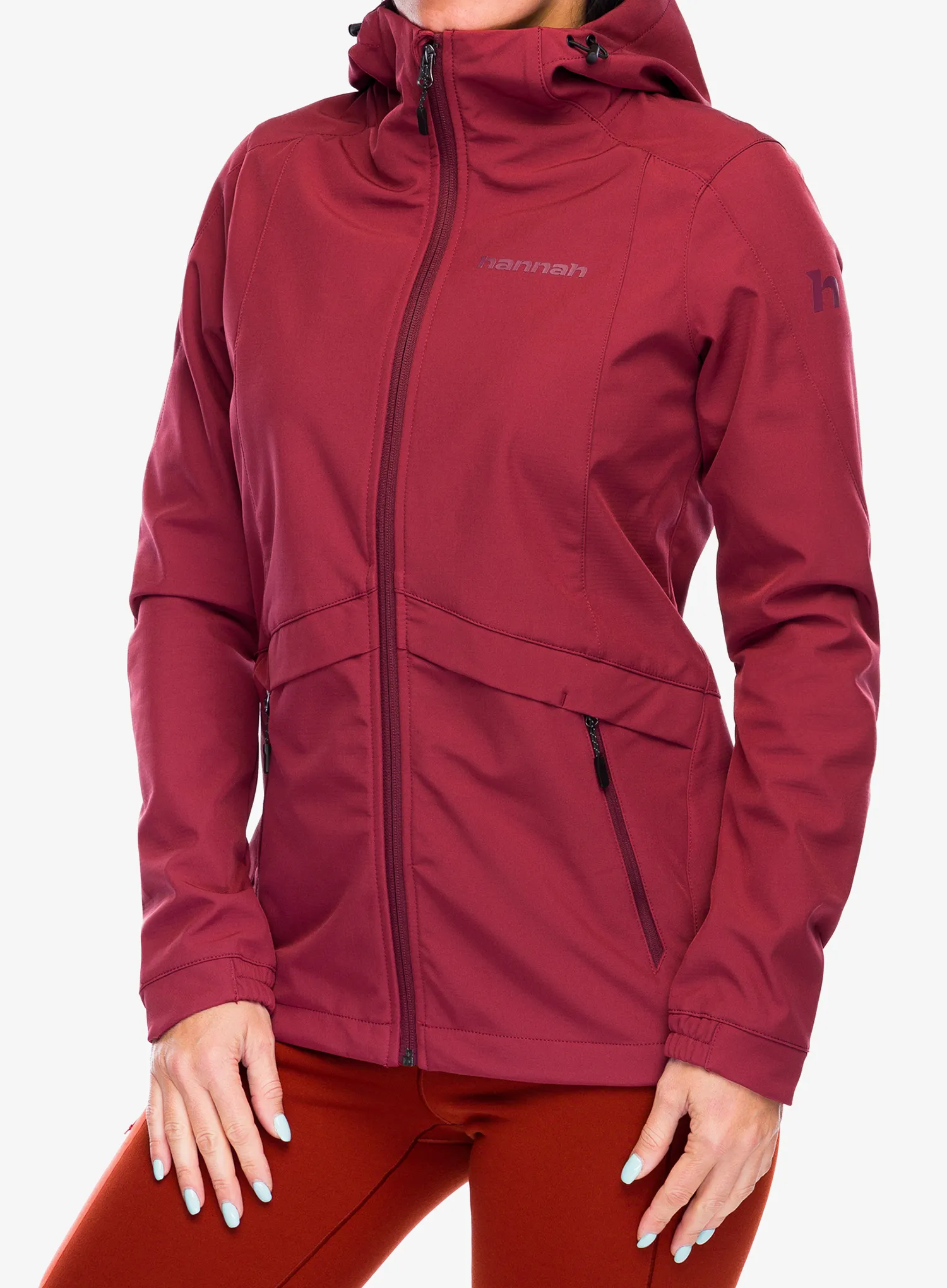 Ženska softshell jakna Hannah Bria - burnt russet