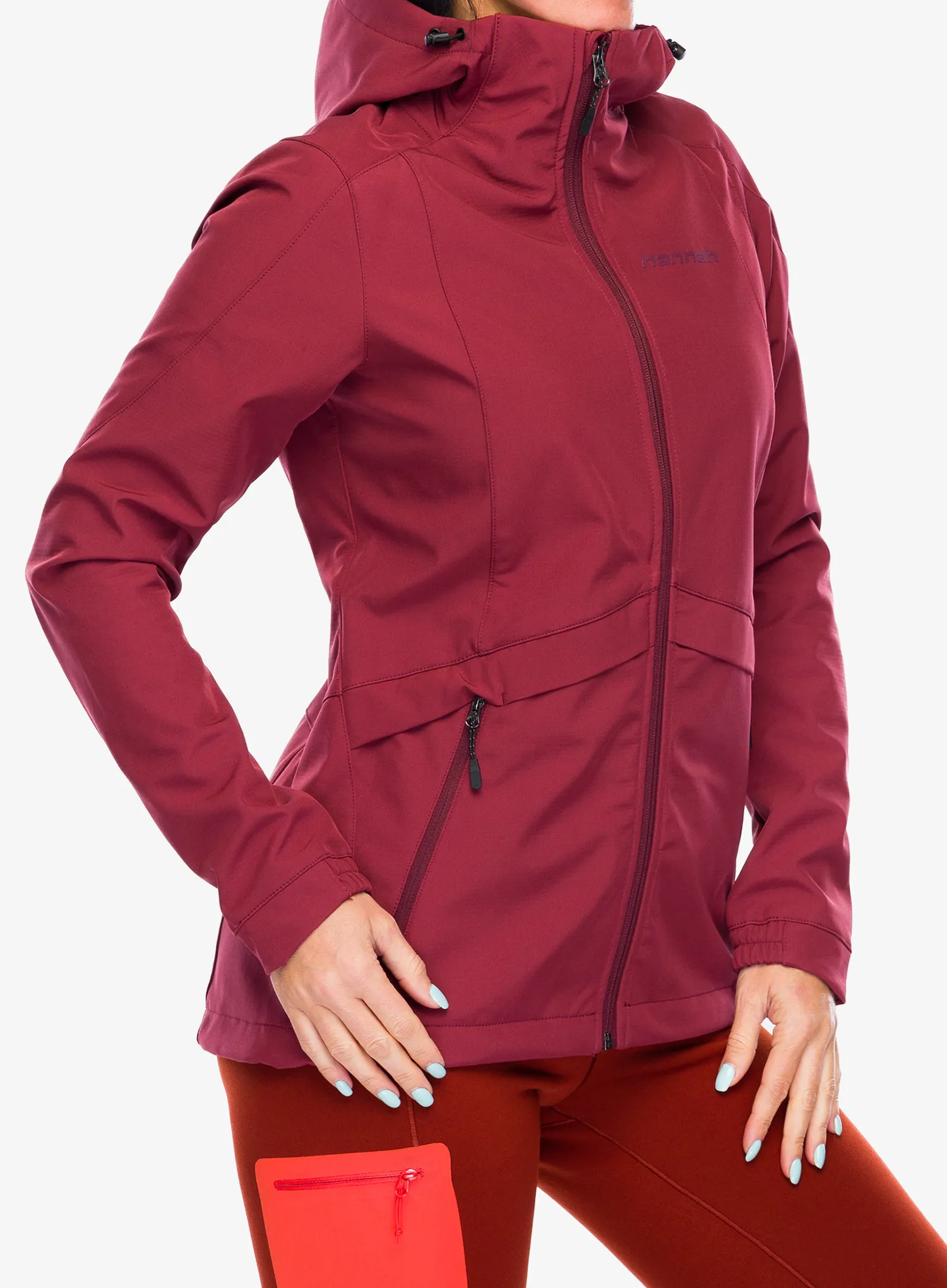 Ženska softshell jakna Hannah Bria - burnt russet