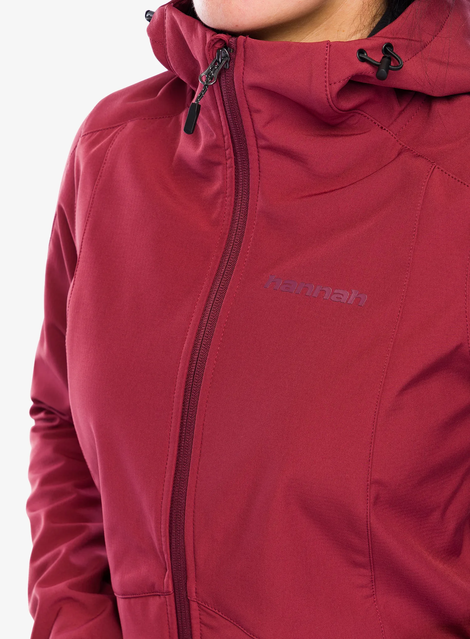 Ženska softshell jakna Hannah Bria - burnt russet