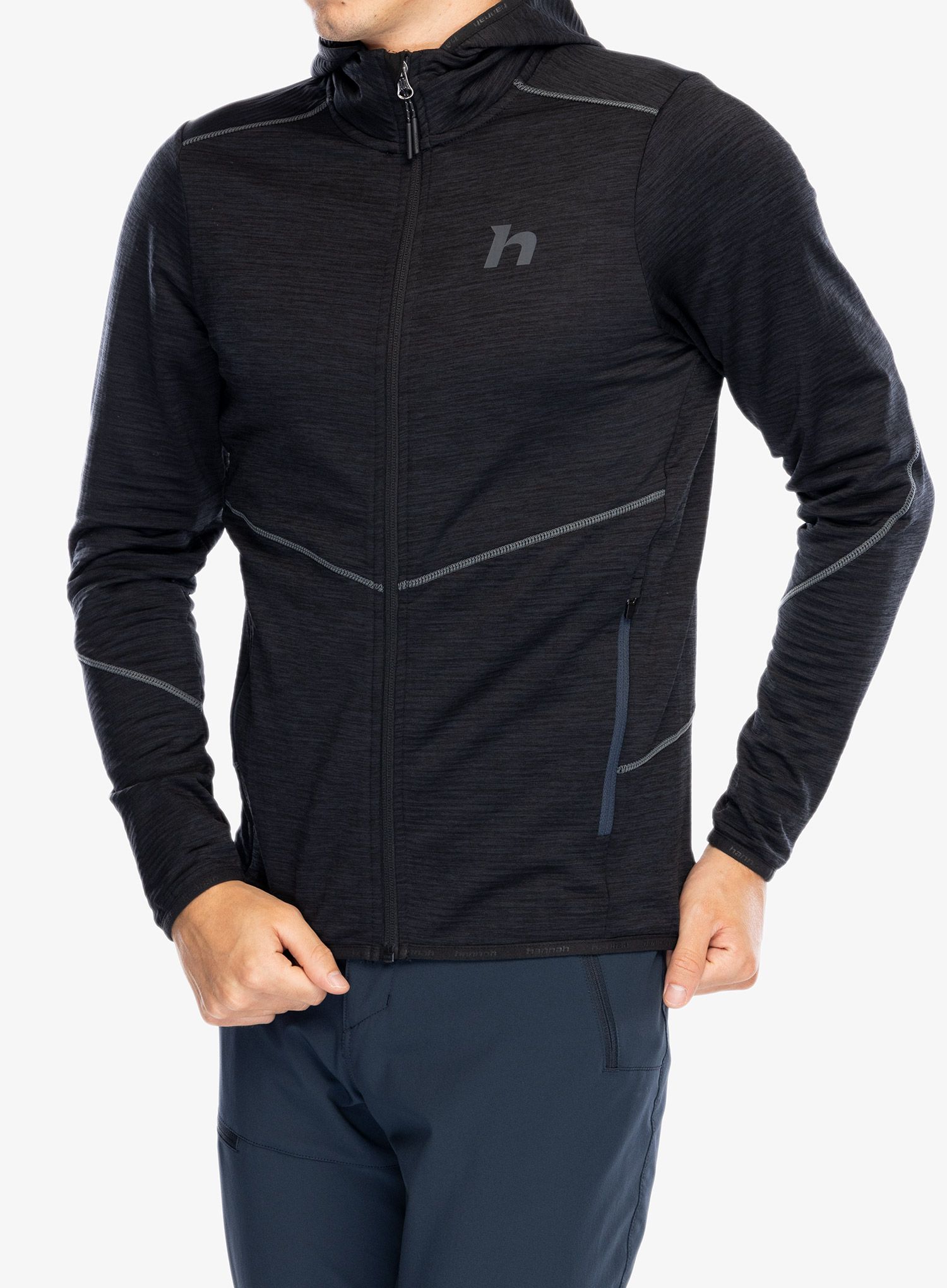 Majica s kapuljačom Hannah Damar Hoody - anthracite mel