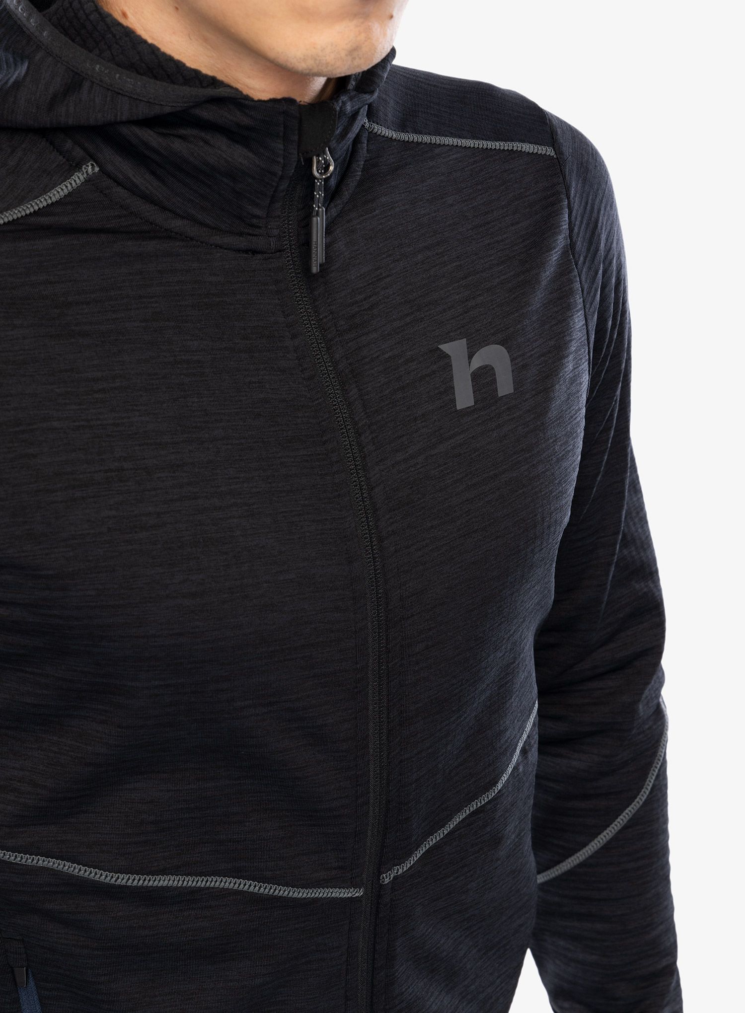 Majica s kapuljačom Hannah Damar Hoody - anthracite mel
