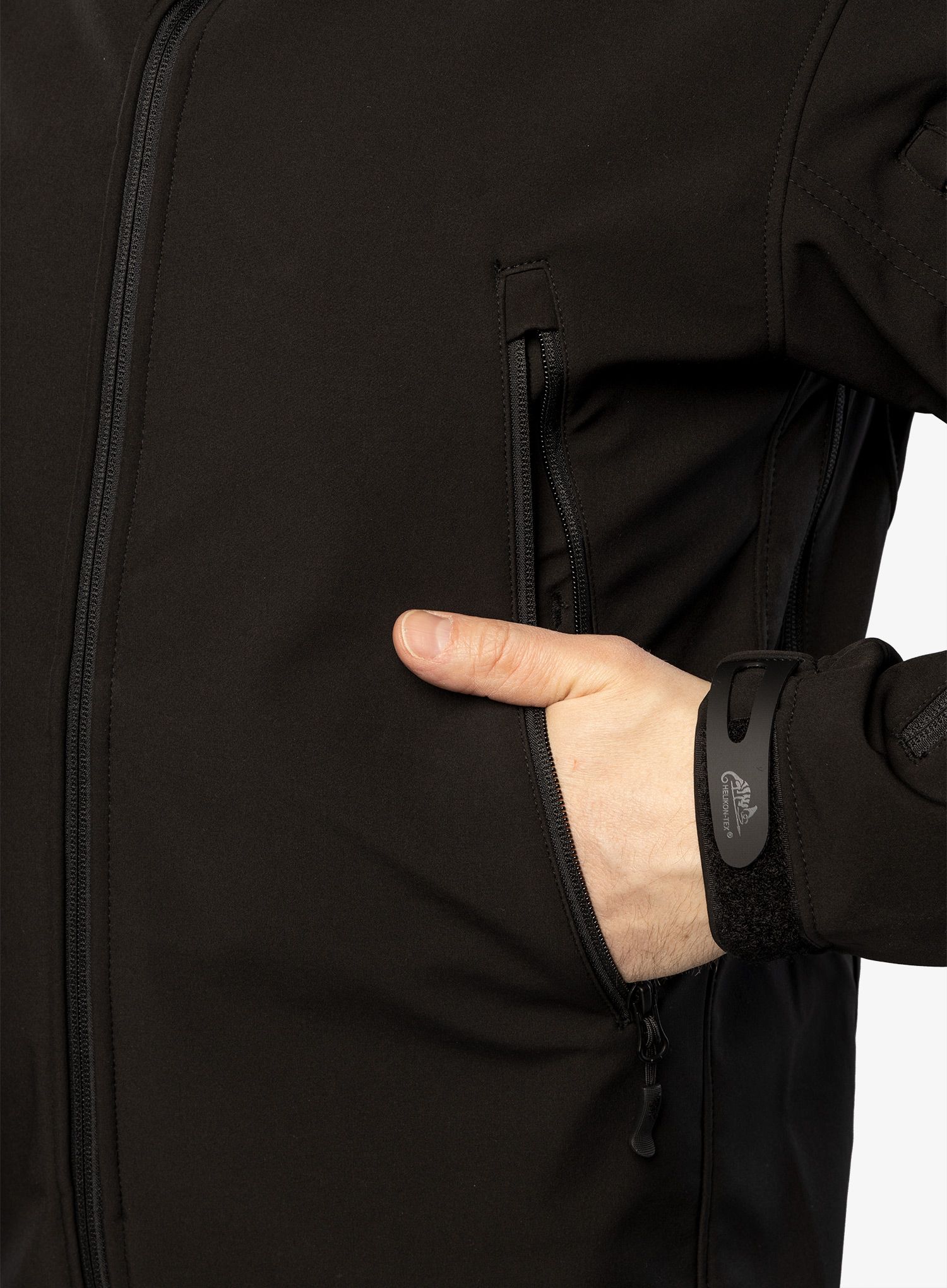 Taktička jakna Helikon-Tex Gunfighter Jacket Shark Skin Windblocker - black