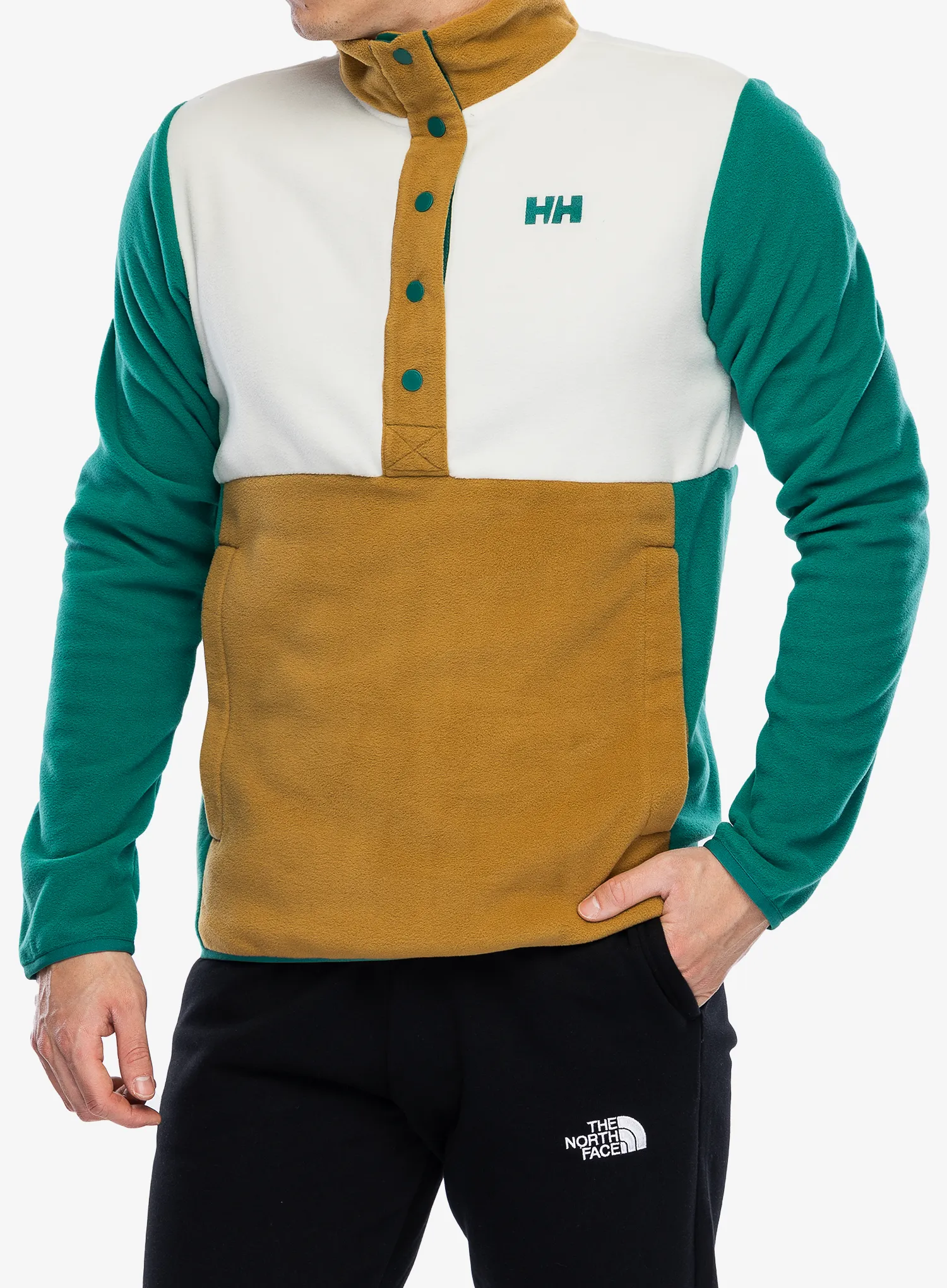 Dukserica od flisa Helly Hansen Daybreaker Snap Pullover