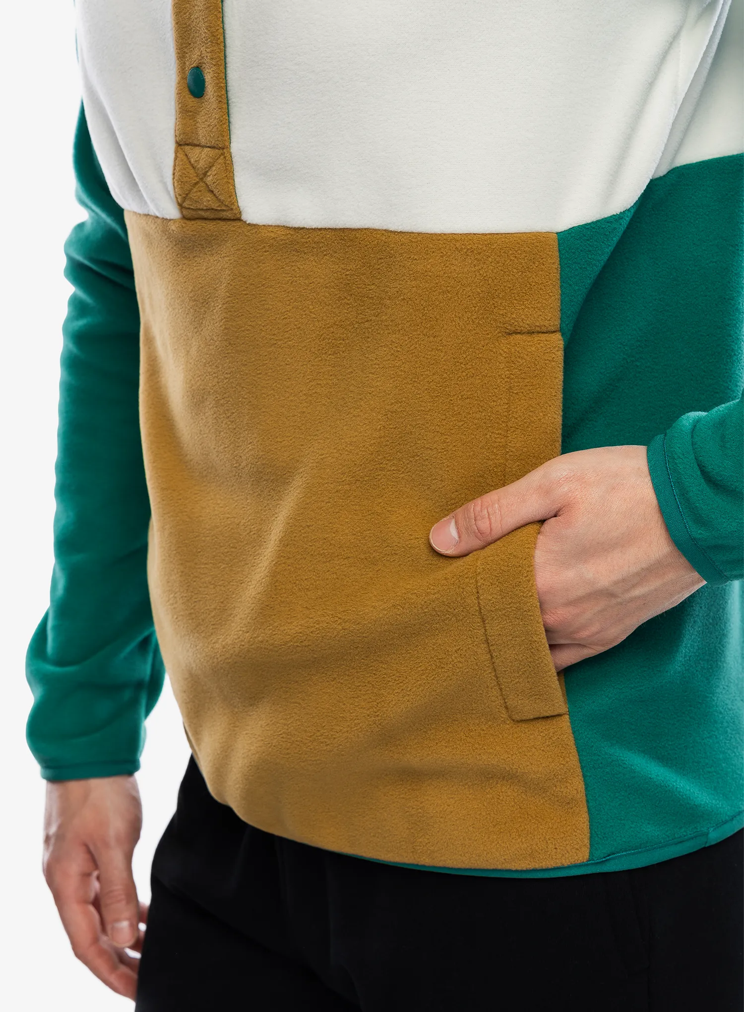 Dukserica od flisa Helly Hansen Daybreaker Snap Pullover