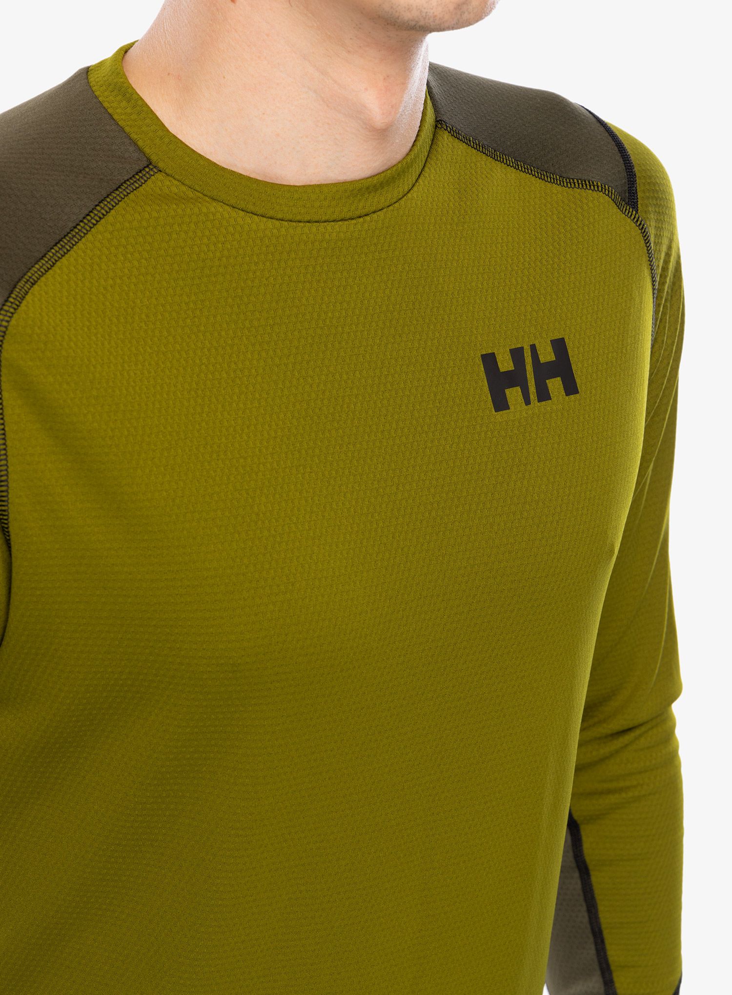 Termoaktivna dukserica Helly Hansen LIFA Active Crew - olive green