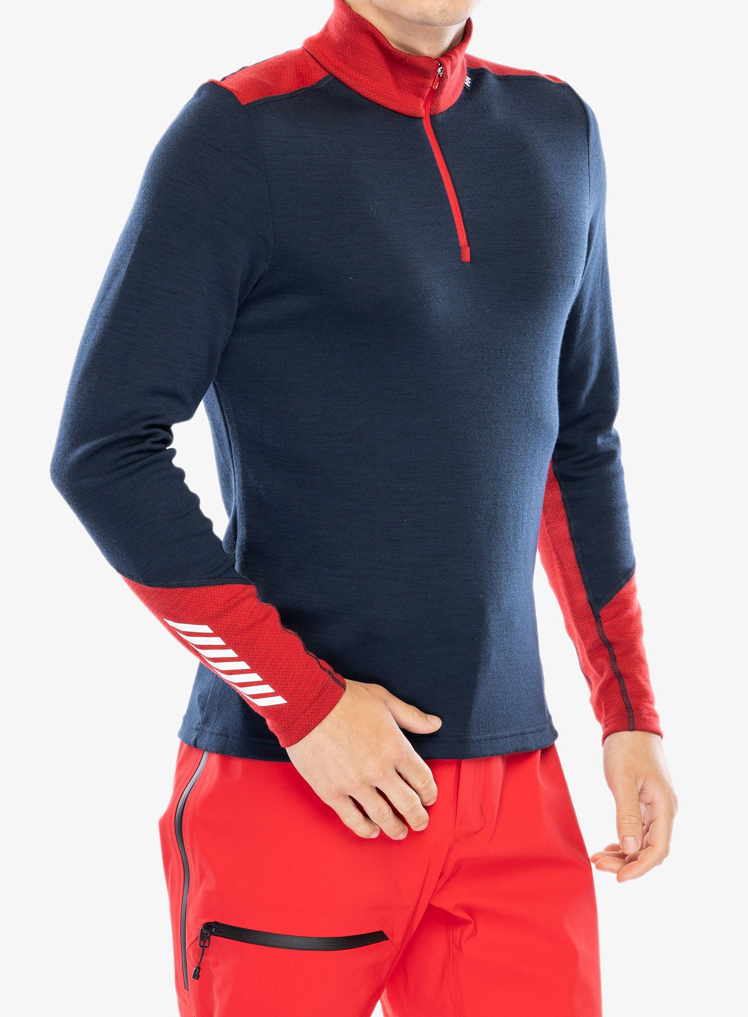 Dukserica Helly Hansen LIFA Merino Midweight 1/2 Zip - navy