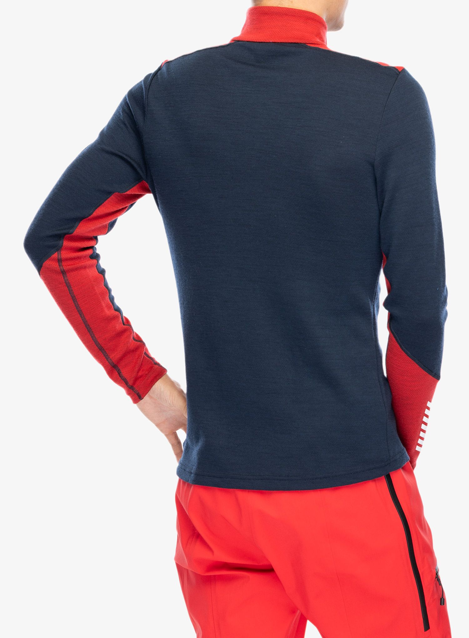 Dukserica Helly Hansen LIFA Merino Midweight 1/2 Zip - navy