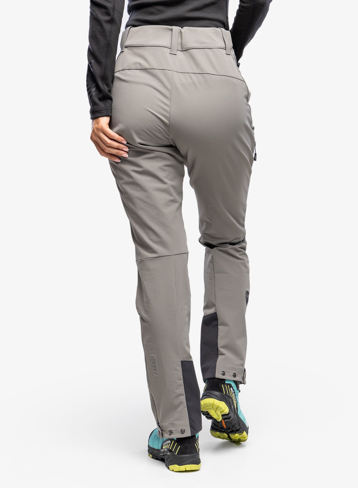 Ženske trekking hlače Helly Hansen Odin Muninn 2.0 Pant - concrete