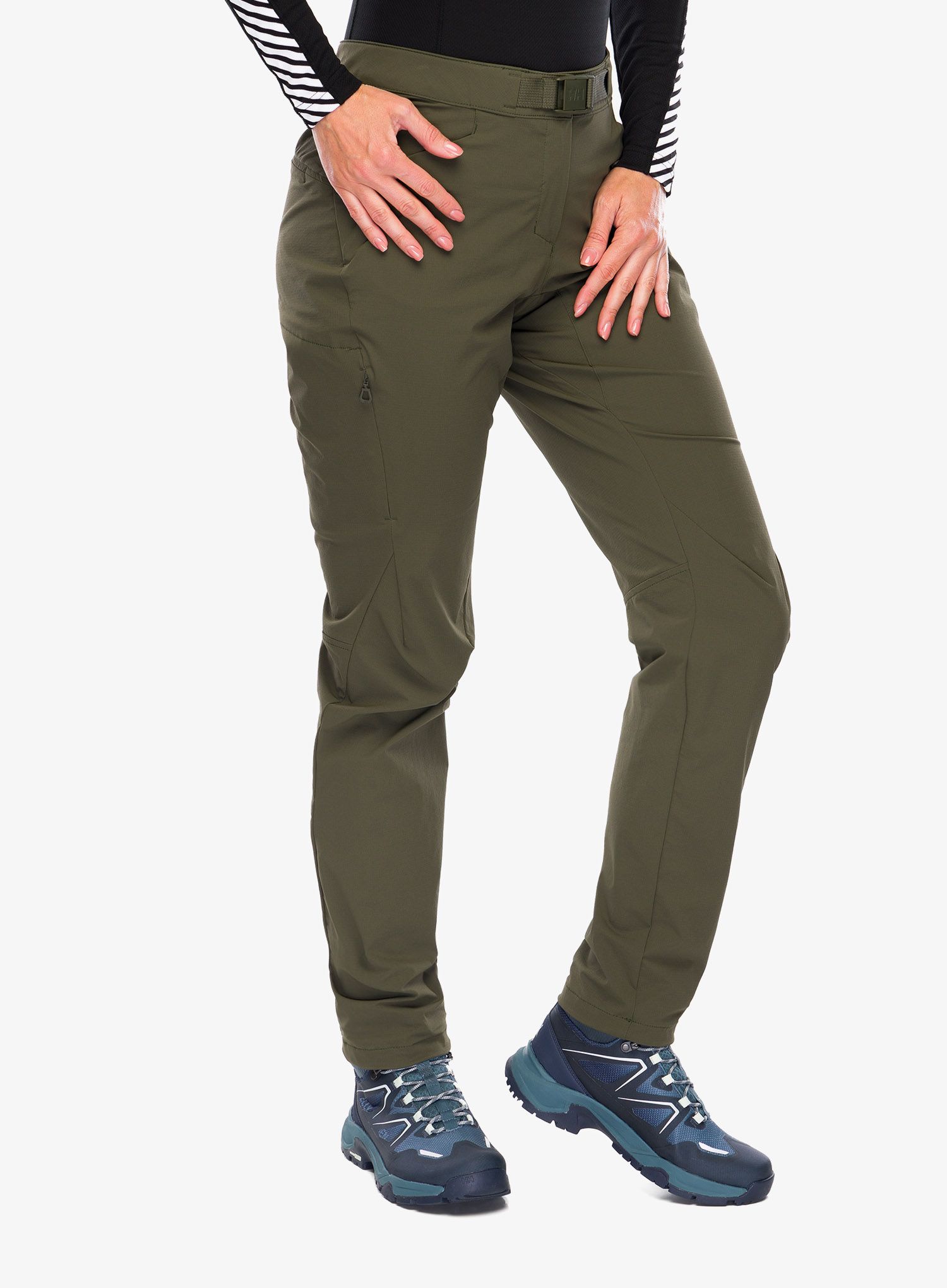 Ženske hlače Helly Hansen Tinden Light Pant - forest night