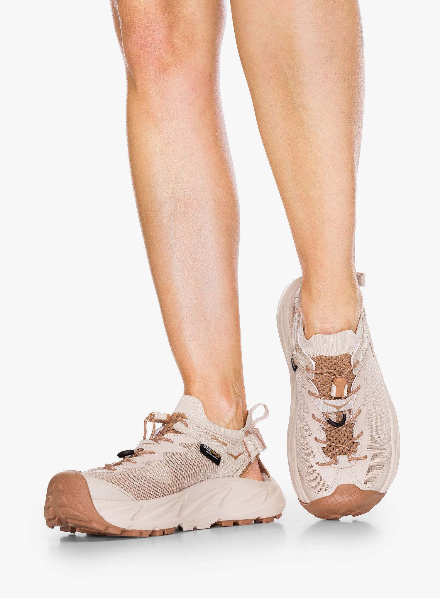 Ženske trekking sandale Hoka Hopara 2 - cream/ced