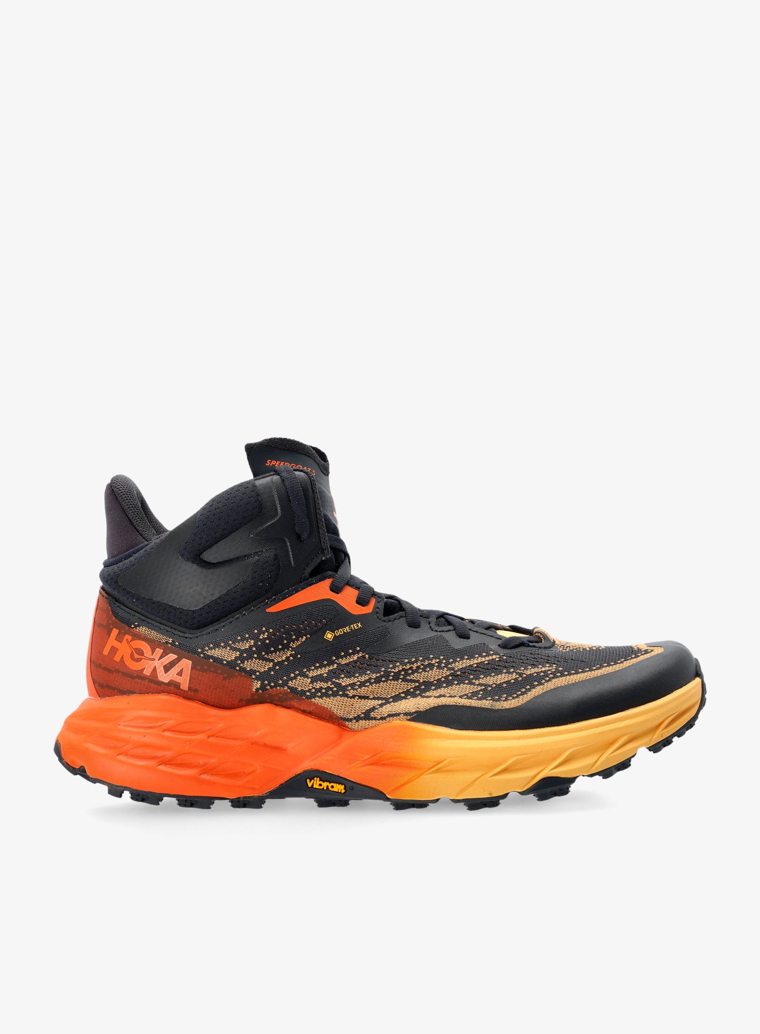 Muške planinarske cipele Hoka Speedgoat 5 Mid GTX - blue graphite/amber yellow