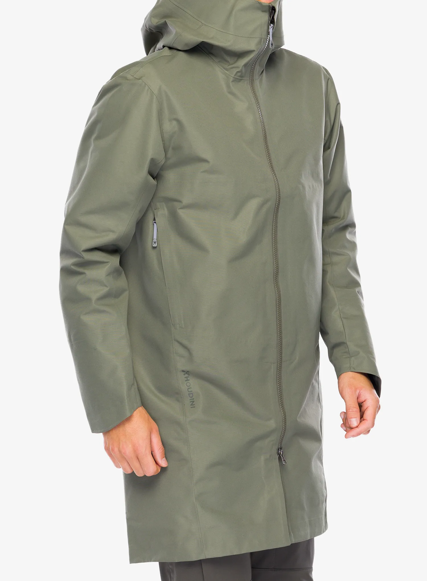 Kišna jakna Houdini One Parka - sage green