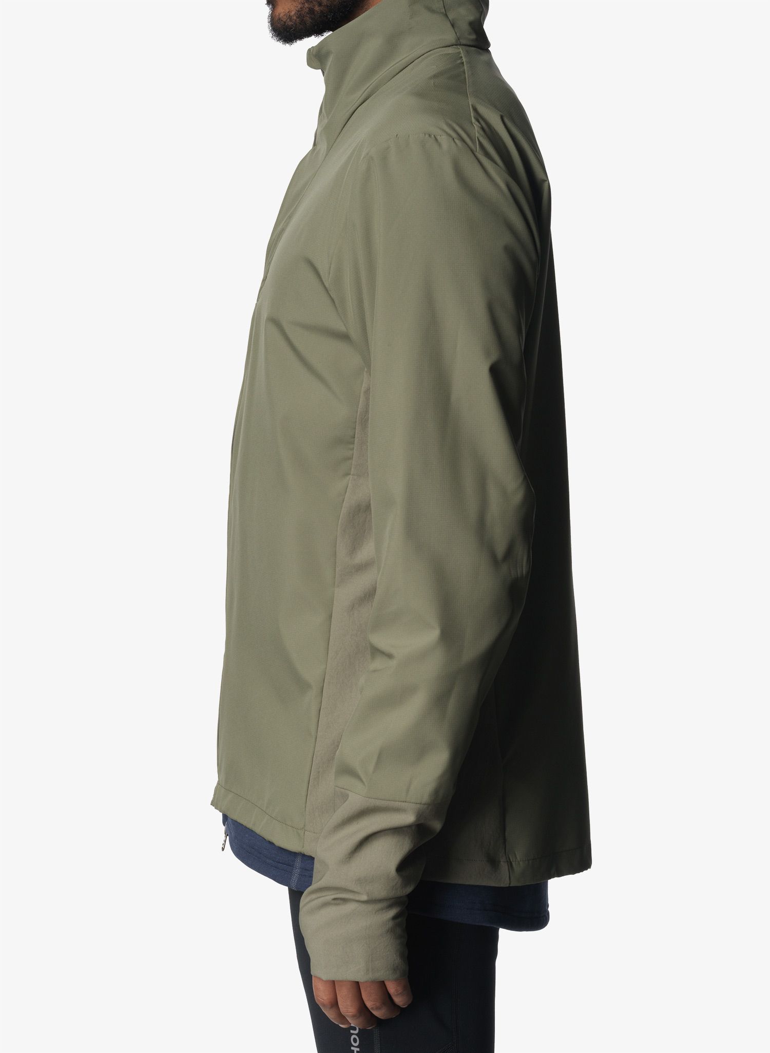Jakna za trčanje Houdini Pace Wind Jacket - sage green